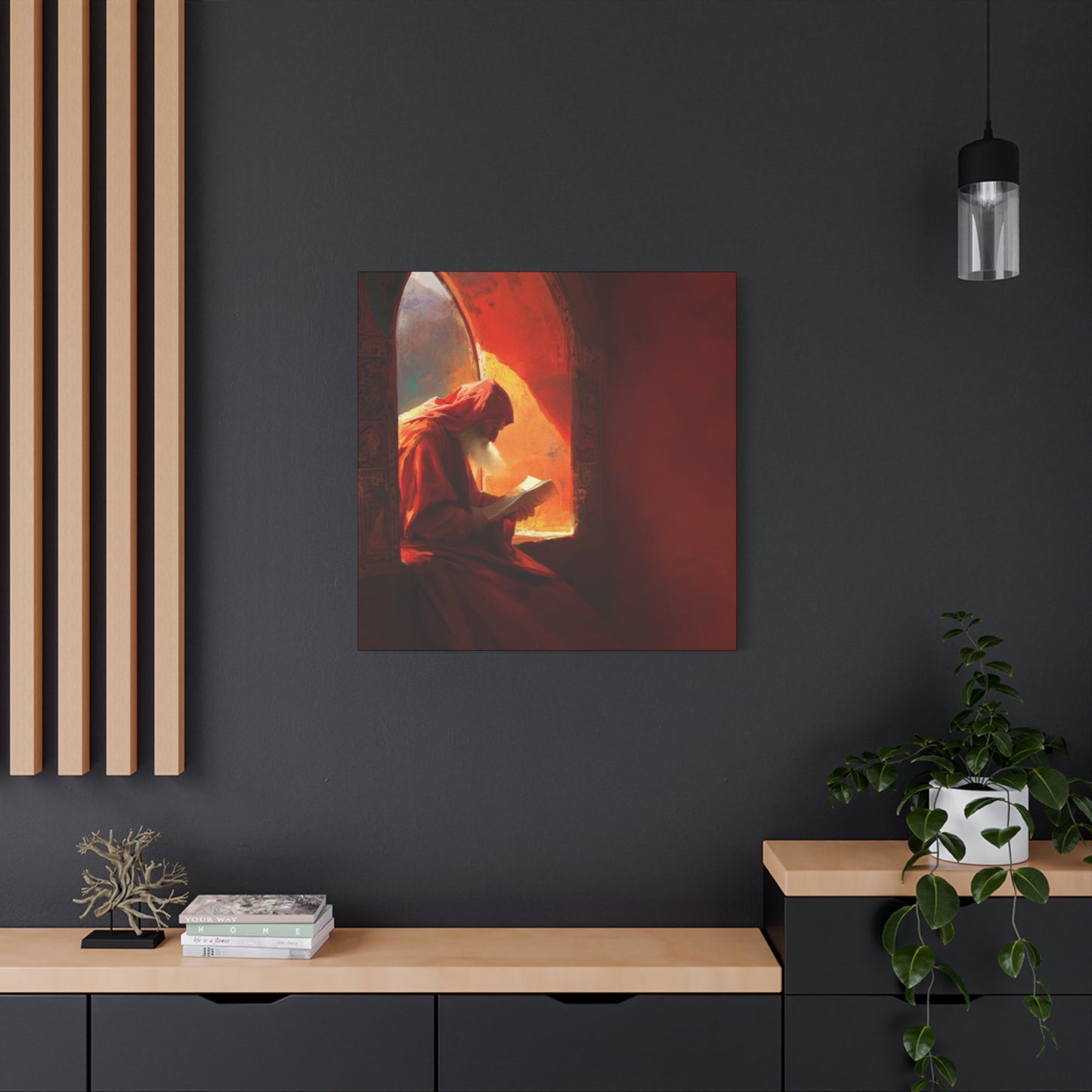 Isaiah and the Promise of the Holy One - Gallery Wrapped Canvas - Print - Religious Art for your Home - Catholic Art