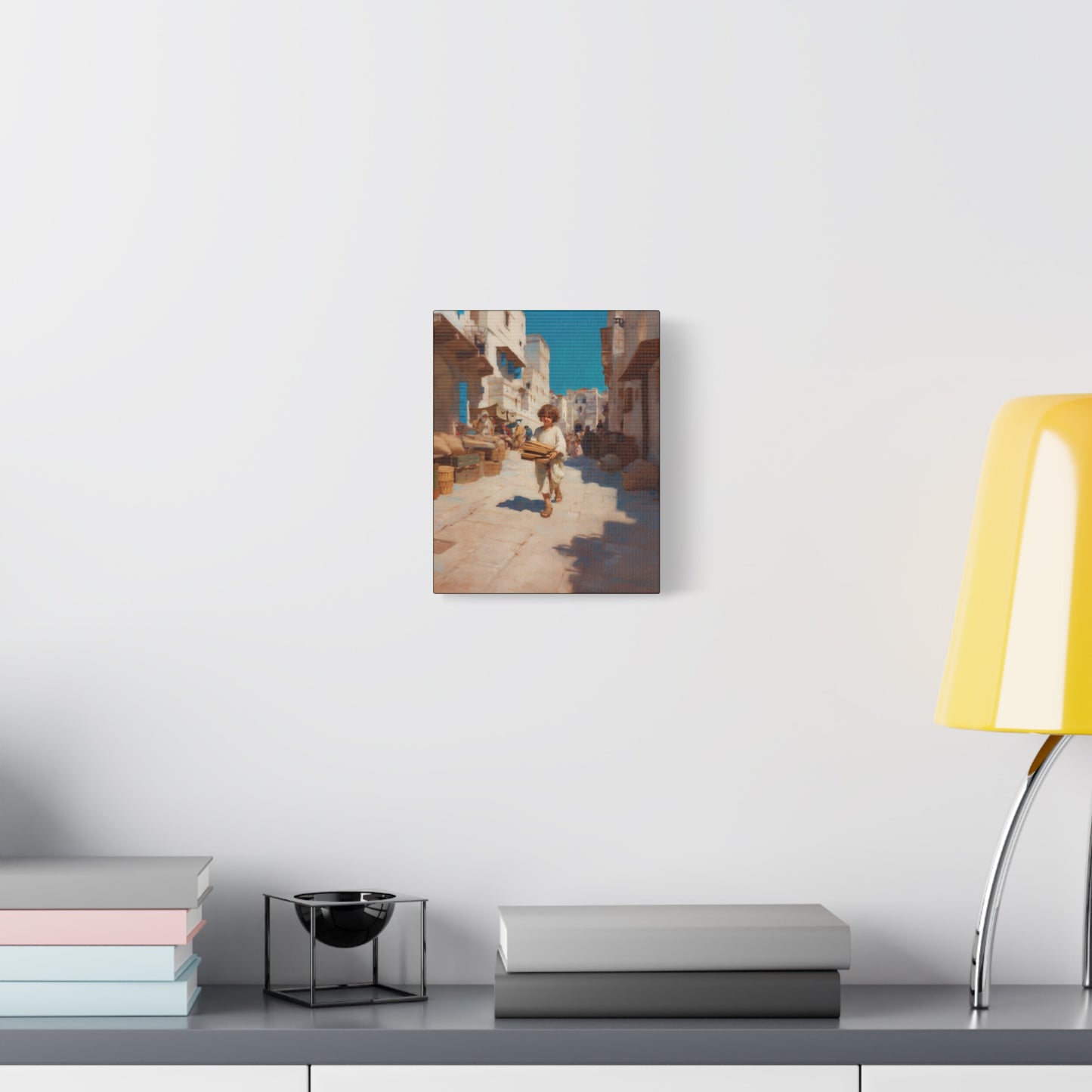 Nazareth and the Hidden Light of Christ - Gallery Wrapped Canvas - Print - Religious Art for your Home - Catholic Art
