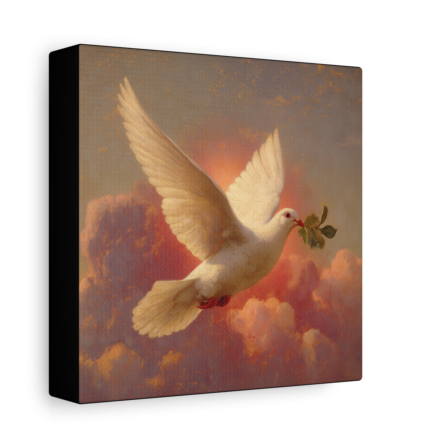 The Spirit Who Restored the Horizon - Holy Spirit - The Dove- Gallery Wrapped Canvas - Print - Religious Art for your Home - Catholic