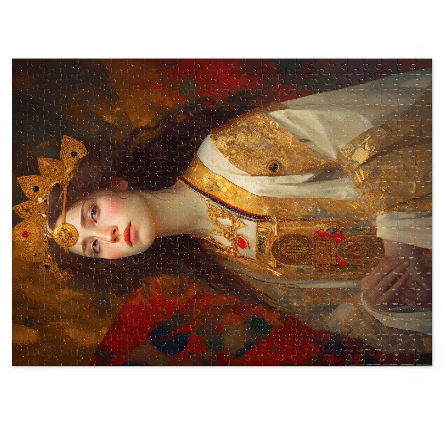 Saint Barbara - Puzzle and Keepsake Tin - Religious Jigsaw Puzzle (30, 110, 252, 500,1000-Piece) - Religious Puzzle