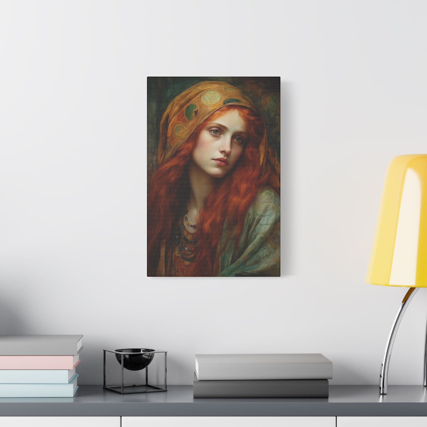 Mary Magdalene's Inner Peace Canvas Print - Multiple Sizes - Museum Wrapped - Mary Magdalene Portrait Art