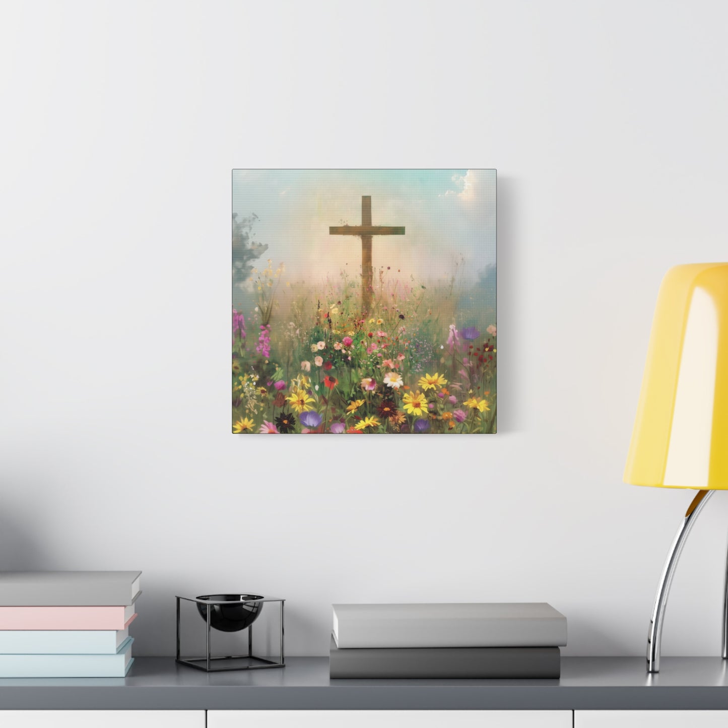 The Cross That Called the Earth to Life - Gallery Wrapped Canvas - Print - Religious Art for your Home - Catholic