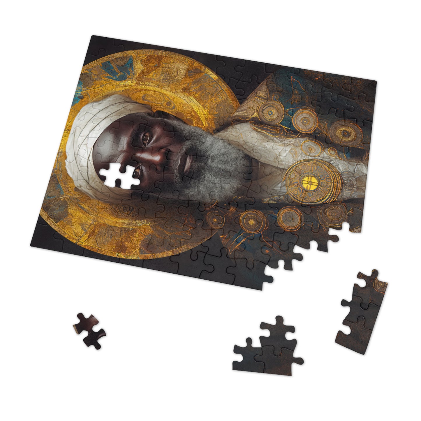 Saint Benedict - Puzzle and Keepsake Tin - Religious Jigsaw Puzzle (30, 110, 252, 500,1000-Piece) - Religious Puzzle