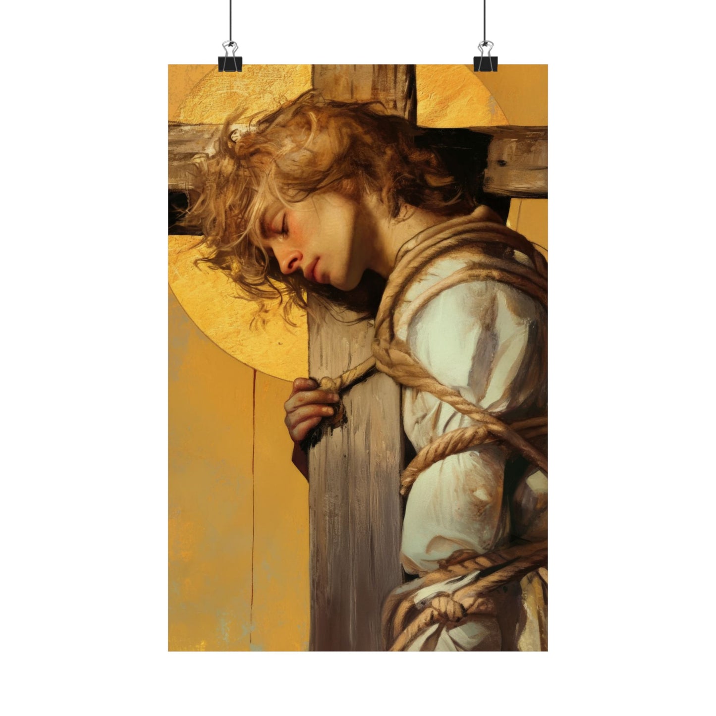 Saint Dismus, The 'Good Thief' - Sanctified Souls Print - Multiple Sizes - Premium Matte Vertical Posters