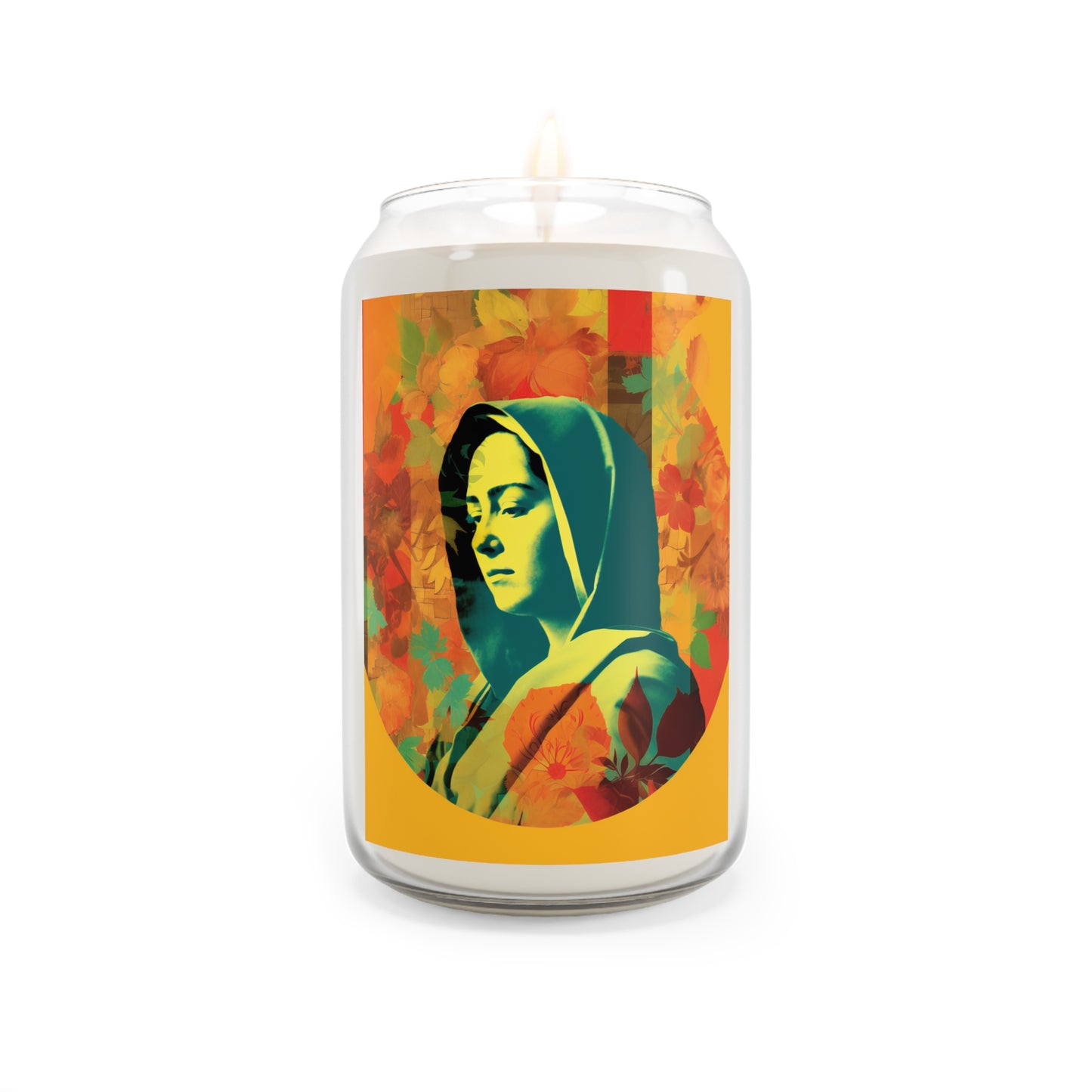 Mary the Blessed Virgin - Scented Prayer Candle, 13.75oz - Tall Size - Religious Prayer Candle - Catholic Art - Religious Gift