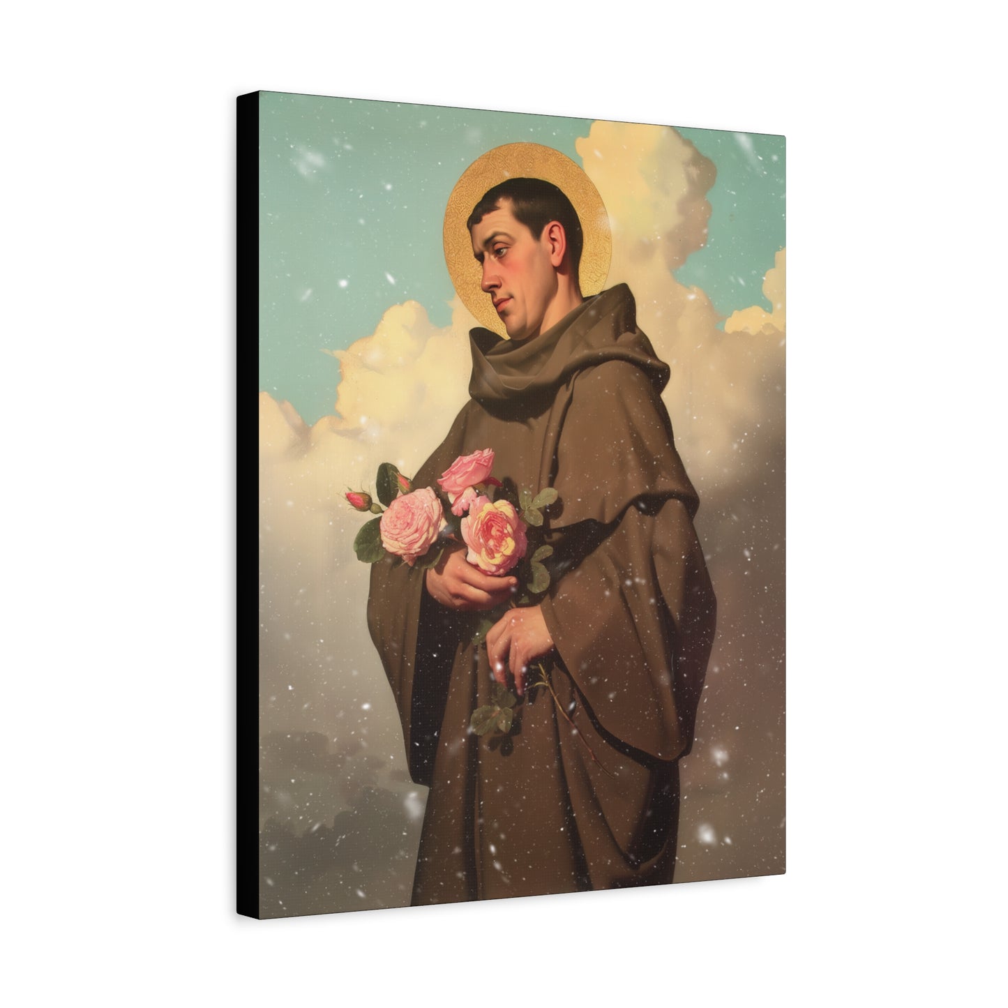 Saint Didacus of Alcala - Gallery Wrapped Canvas - Print - Religious Art for your Home - Catholic Art