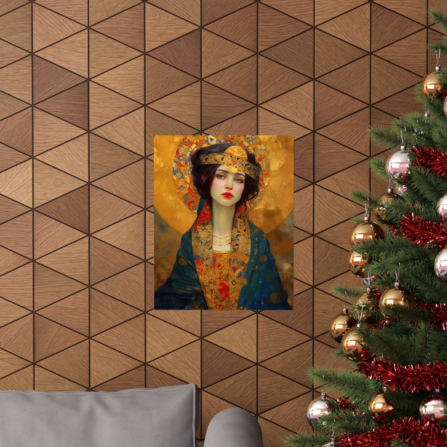Saint Helena - Sanctified Souls Print - Multiple Sizes - Premium Matte Vertical Posters