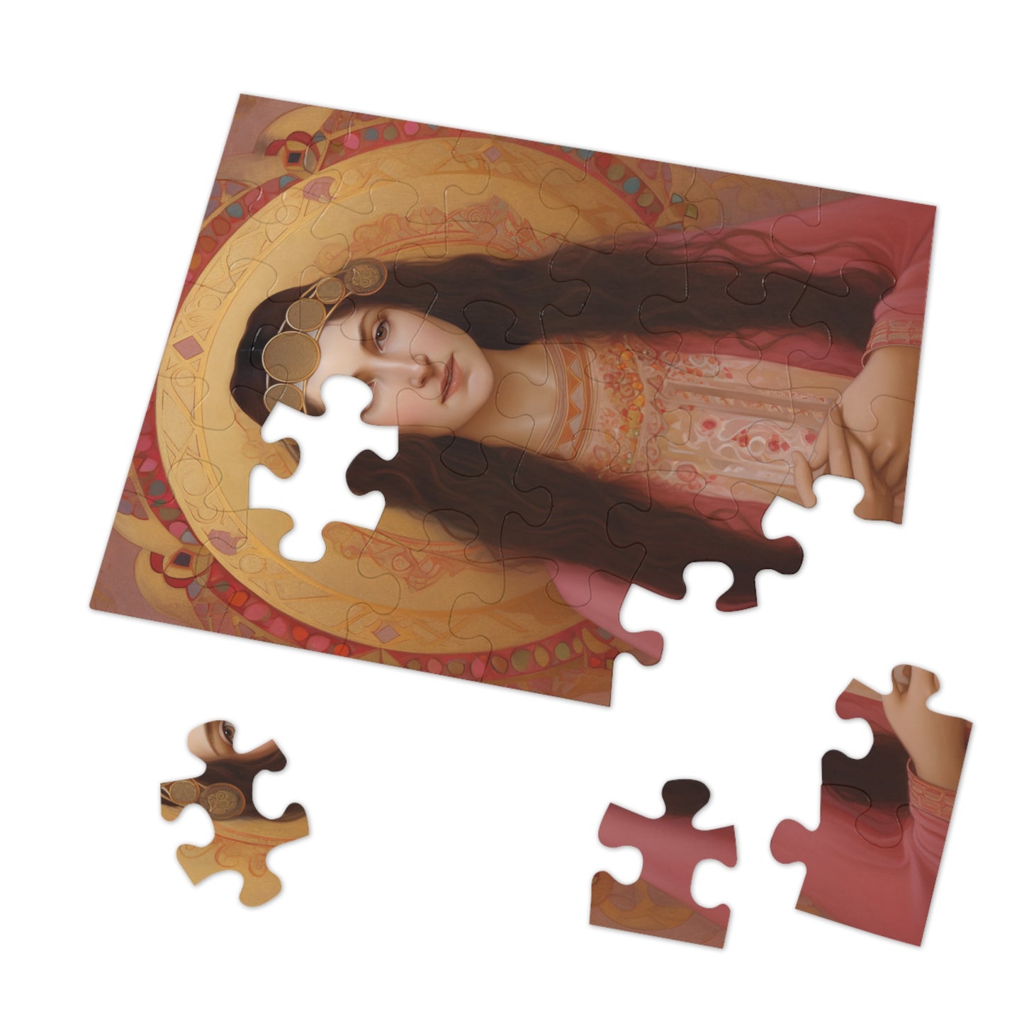 Saint Apollonia - Puzzle and Keepsake Tin - Religious Jigsaw Puzzle (30, 110, 252, 500,1000-Piece) - Religious Puzzle