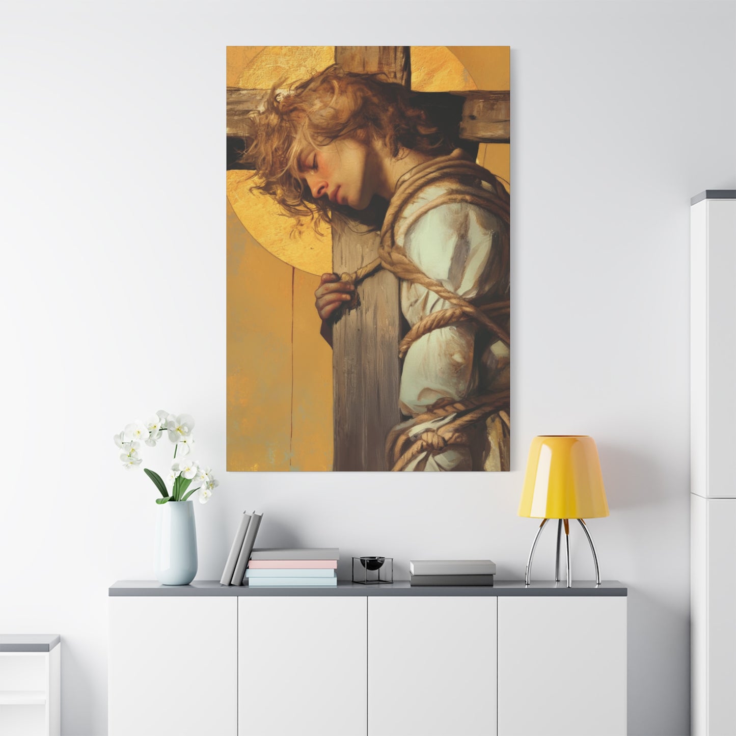 Saint Dismus, The 'Good Thief' - Gallery Wrapped Canvas - Print - Religious Art for your Home - Catholic Art