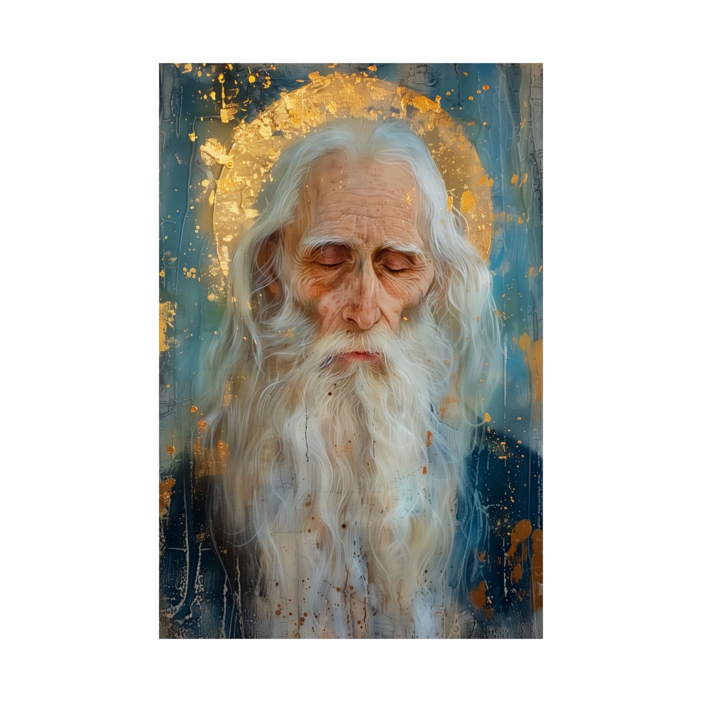 Saint Paul the Simple Print - Sanctified Souls Print - Multiple Sizes - Premium Matte Vertical Posters - Catholic Saint Art - Home decor