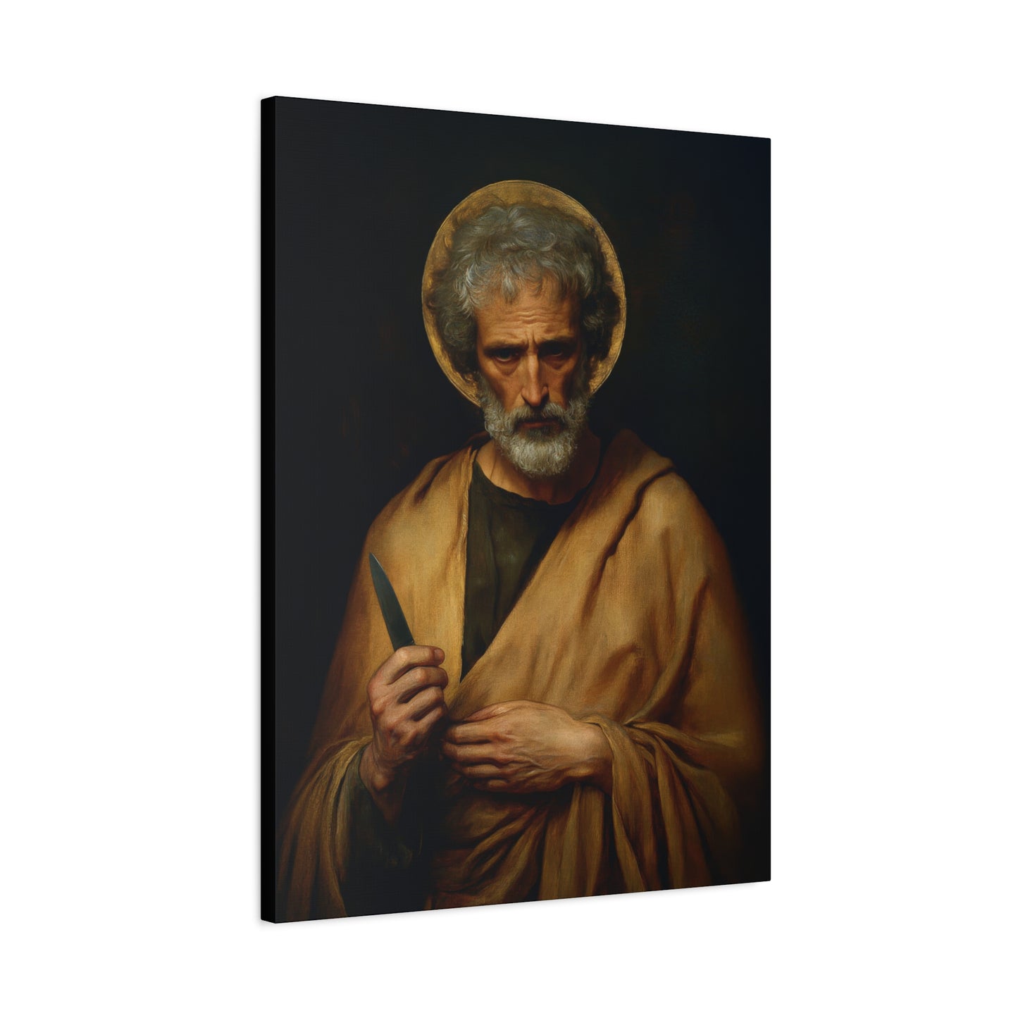 Saint Bartholomew the Apostle  - Gallery Wrapped Canvas - Print - Religious Art for your Home - Catholic
