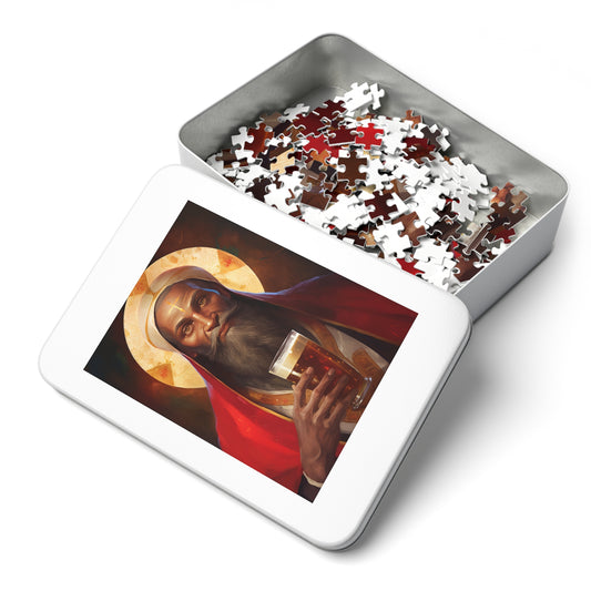 Saint Augustine of Hippo - Puzzle and Keepsake Tin - Religious Jigsaw Puzzle (30, 110, 252, 500,1000-Piece) - Religious Puzzle
