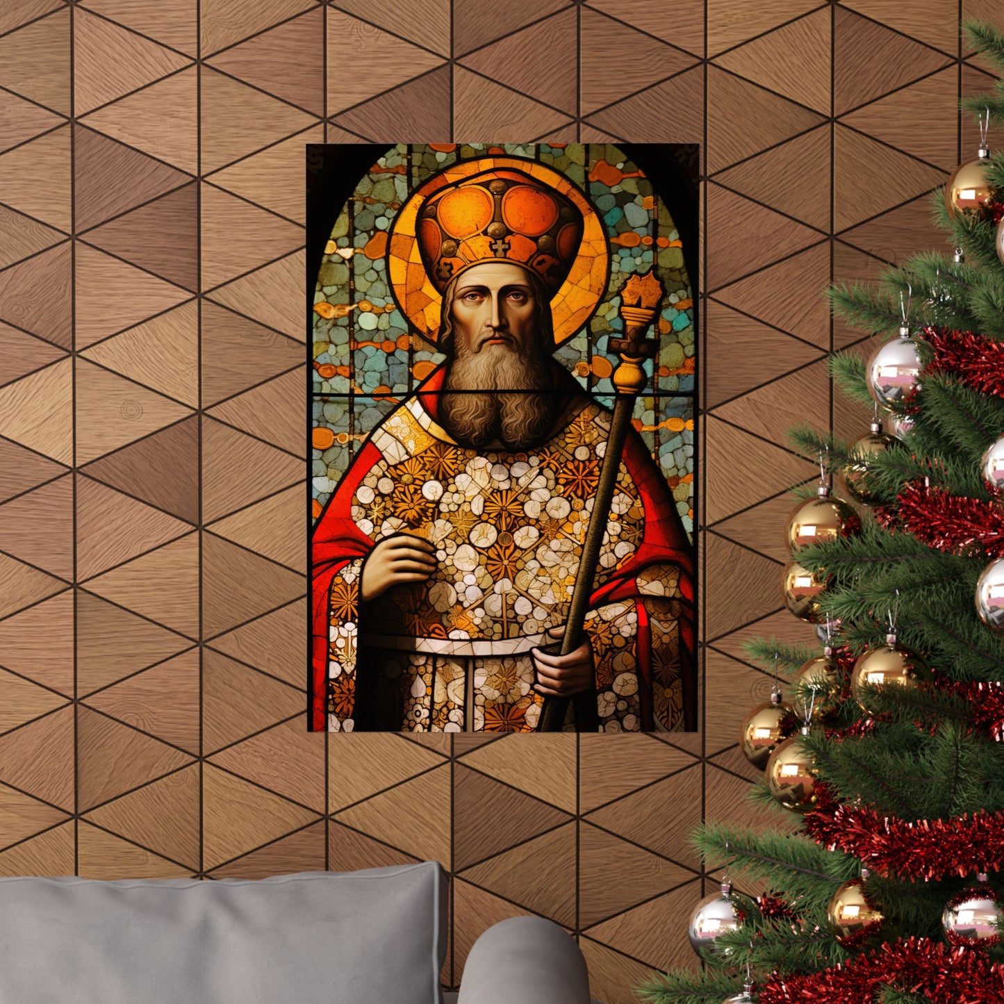 Saint Henry the II - Sanctified Souls Print - Multiple Sizes - Premium Matte Vertical Posters