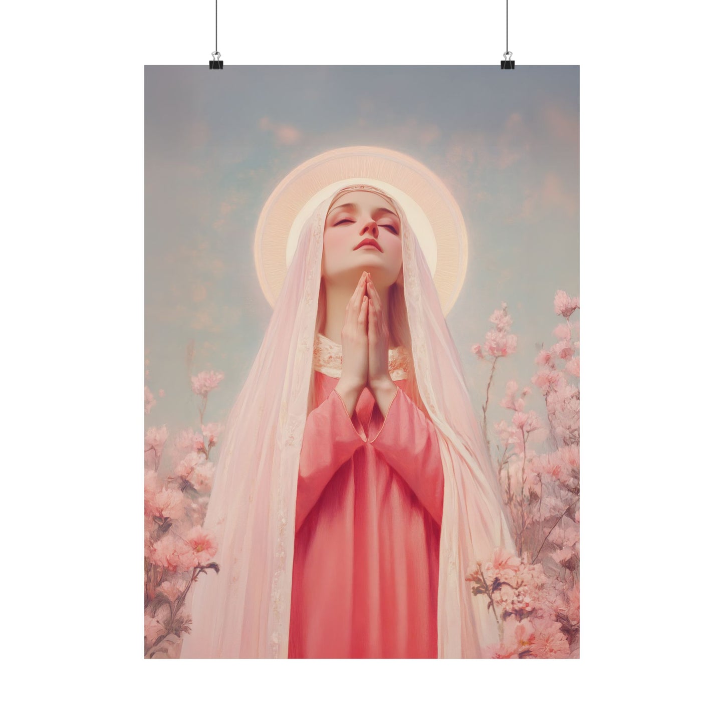 Saint Illuminata - Sanctified Souls Print - Multiple Sizes - Premium Matte Vertical Posters