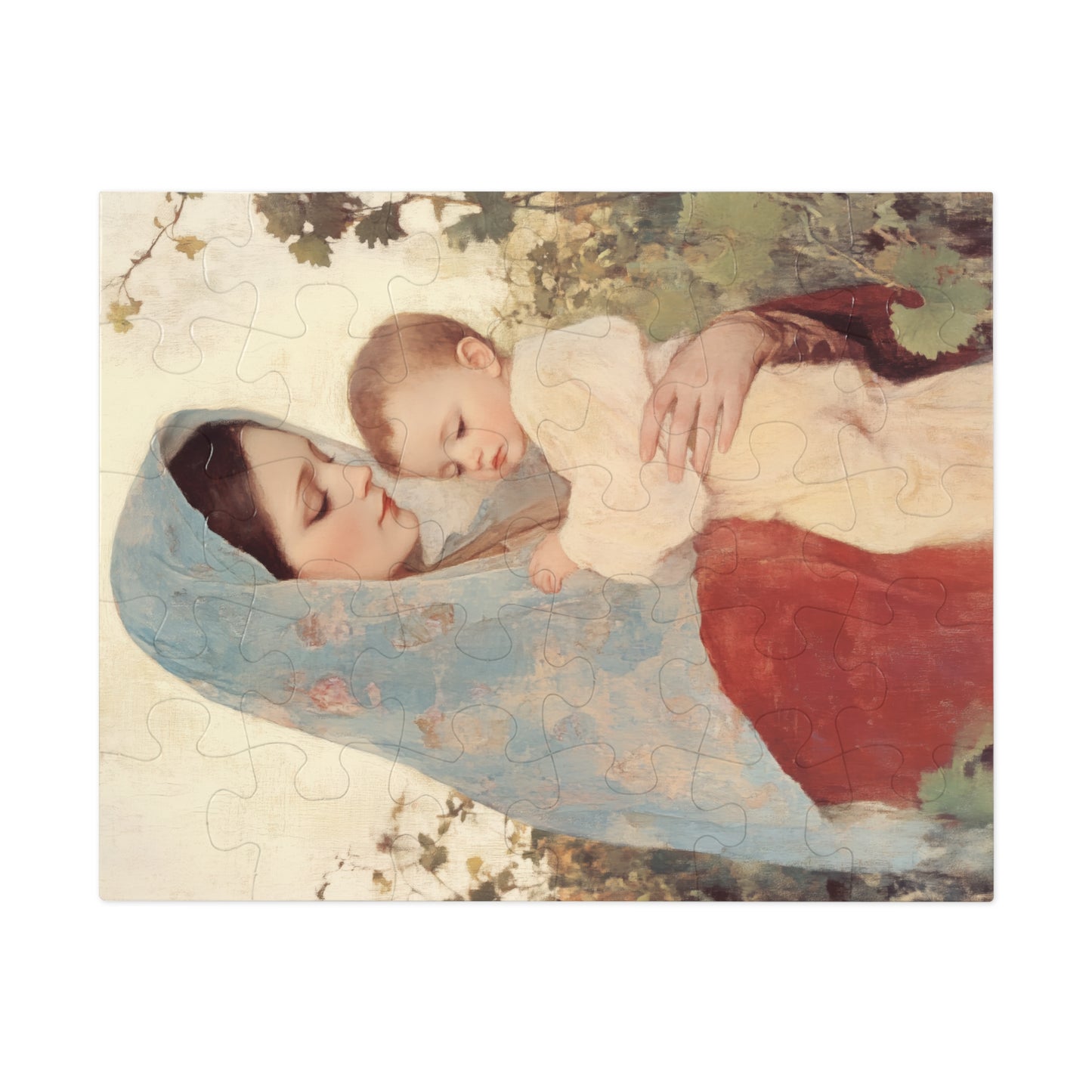 Our Lady of the Grapes / Out Lady of the Harvest - Puzzle & Keepsake Tin - Religious Jigsaw Puzzle (30, 110, 252, 500,1000-Piece)