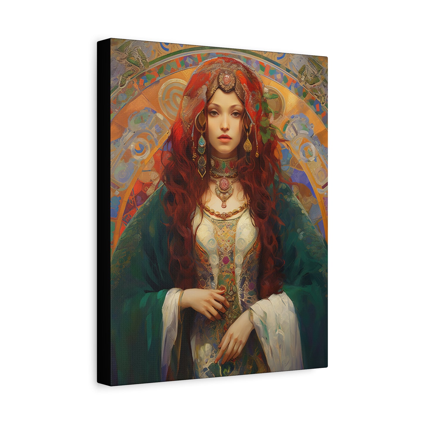 Saint Margaret of Antioch - Museum Wrapped Canvas - Sanctified Souls Print