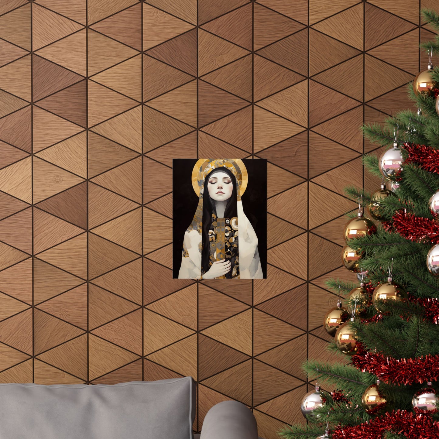 Saint Marie Magdalen Postel Print - Sanctified Souls Print - Multiple Sizes - Premium Matte Vertical Posters