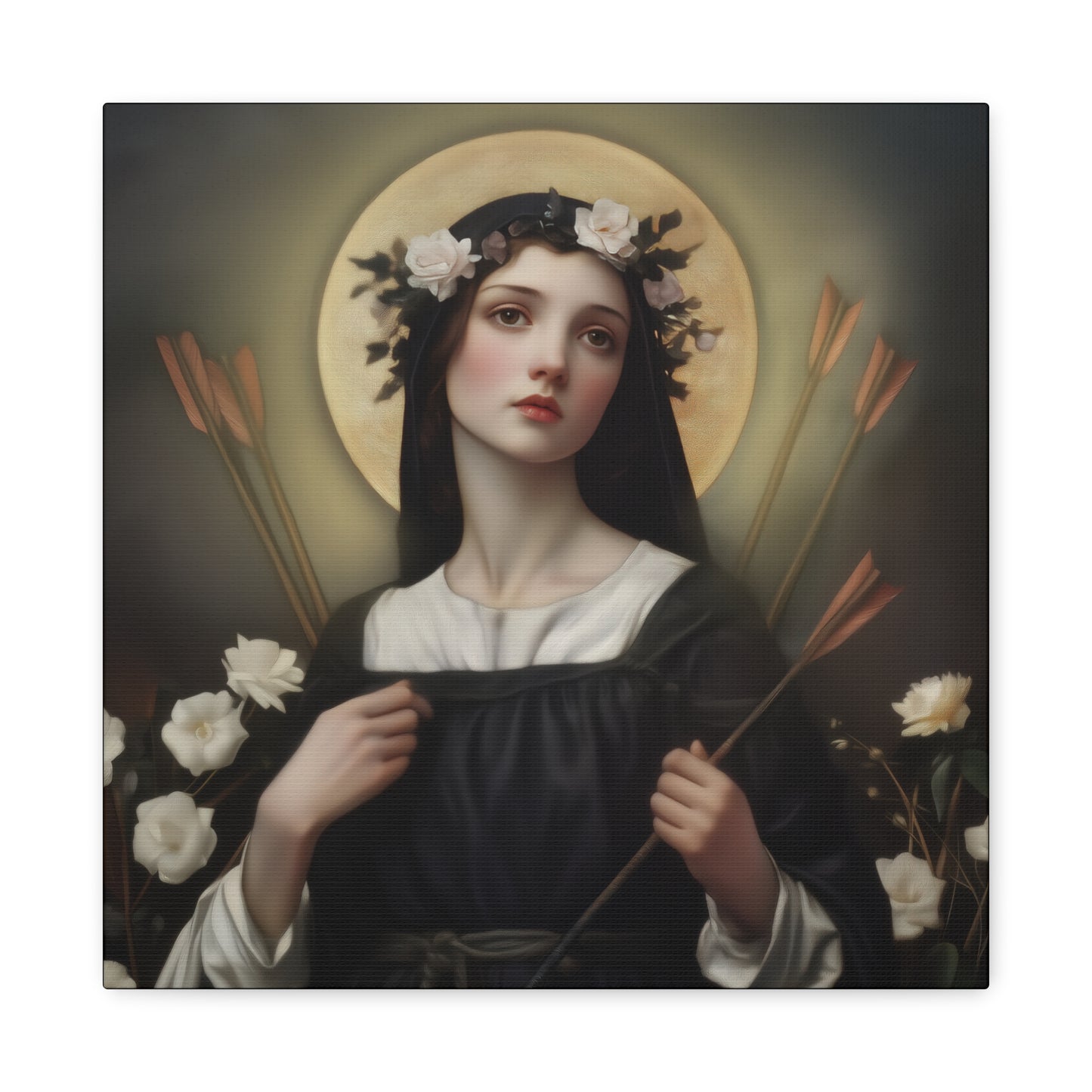 Saint Dorothy of Montau - Gallery Wrapped Canvas - Print - Religious Art for your Home - Catholic Art