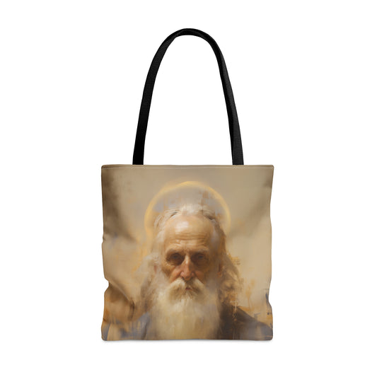 Saint Zachariah Tote Bag - Large Medium Small Faith Art Bag - Catholic Faith Purse - Religious - Prayer Bag - Devotional Purse
