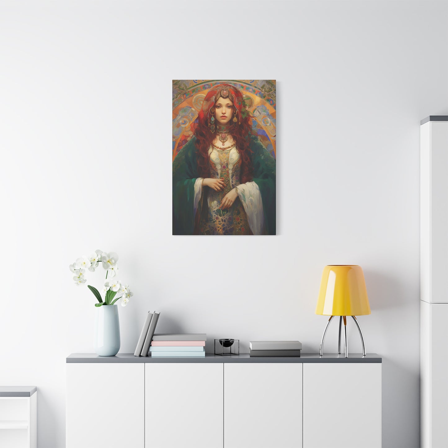 Saint Margaret of Antioch - Museum Wrapped Canvas - Sanctified Souls Print