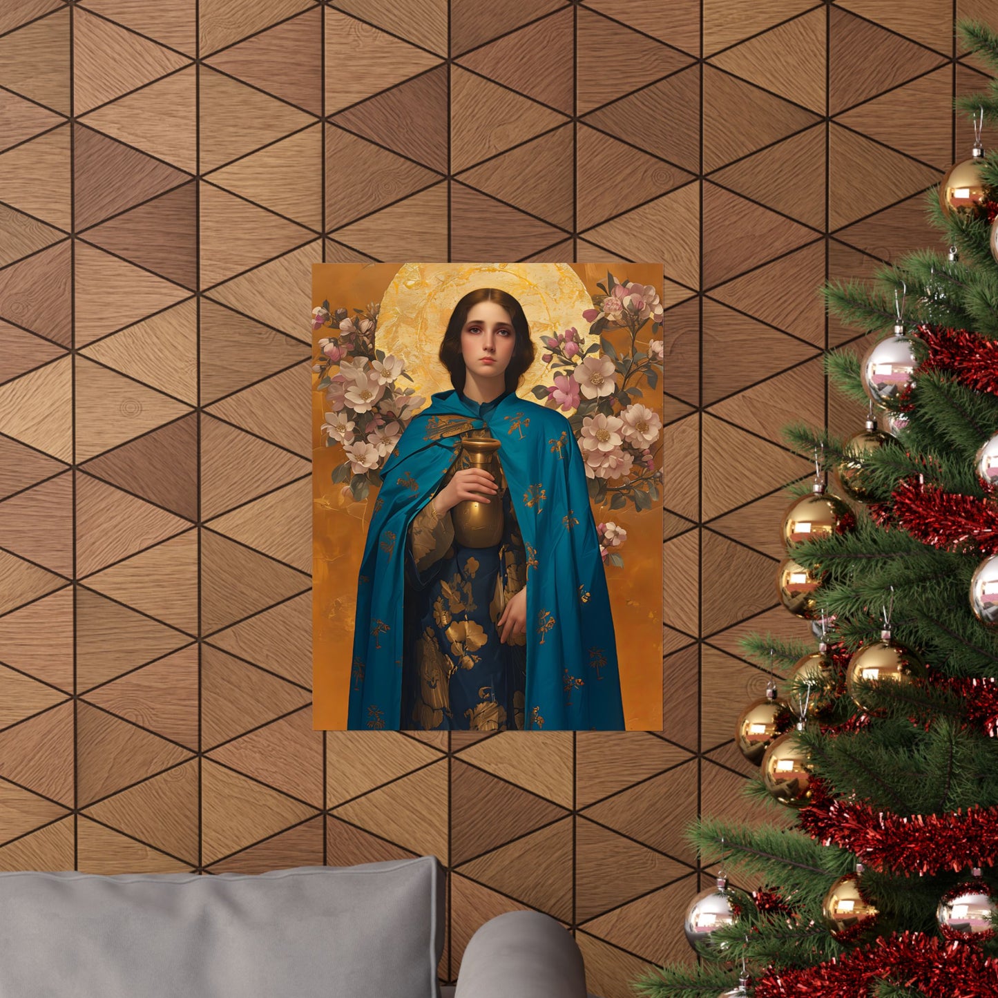 Saint Anastasia the Patrician of Alexandria - Sanctified Souls Print - Multiple Sizes - Premium Matte Vertical Posters