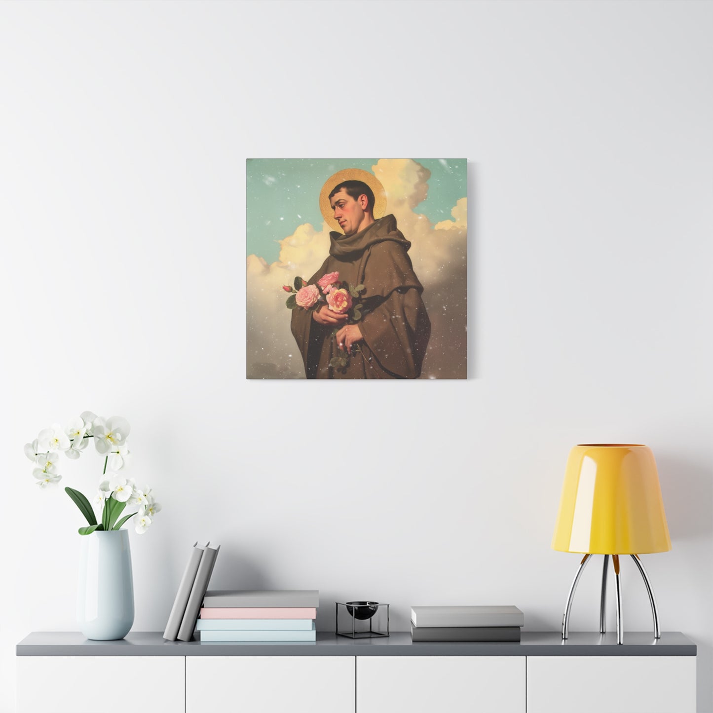 Saint Didacus of Alcala - Gallery Wrapped Canvas - Print - Religious Art for your Home - Catholic Art