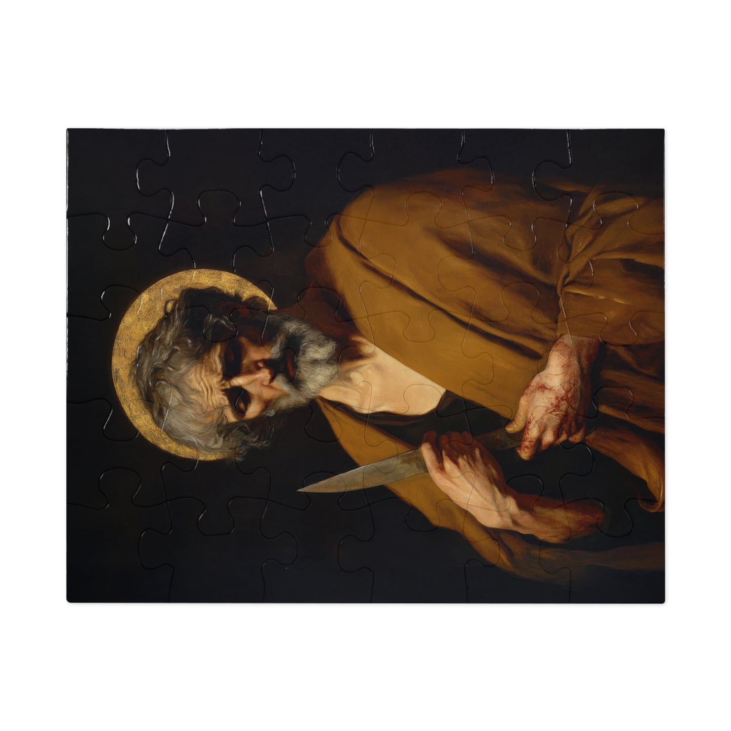 Saint Bartholomew the Apostle - Puzzle and Keepsake Tin - Religious (30, 110, 252, 500,1000) - Religious Puzzle - Gifts for Catholics