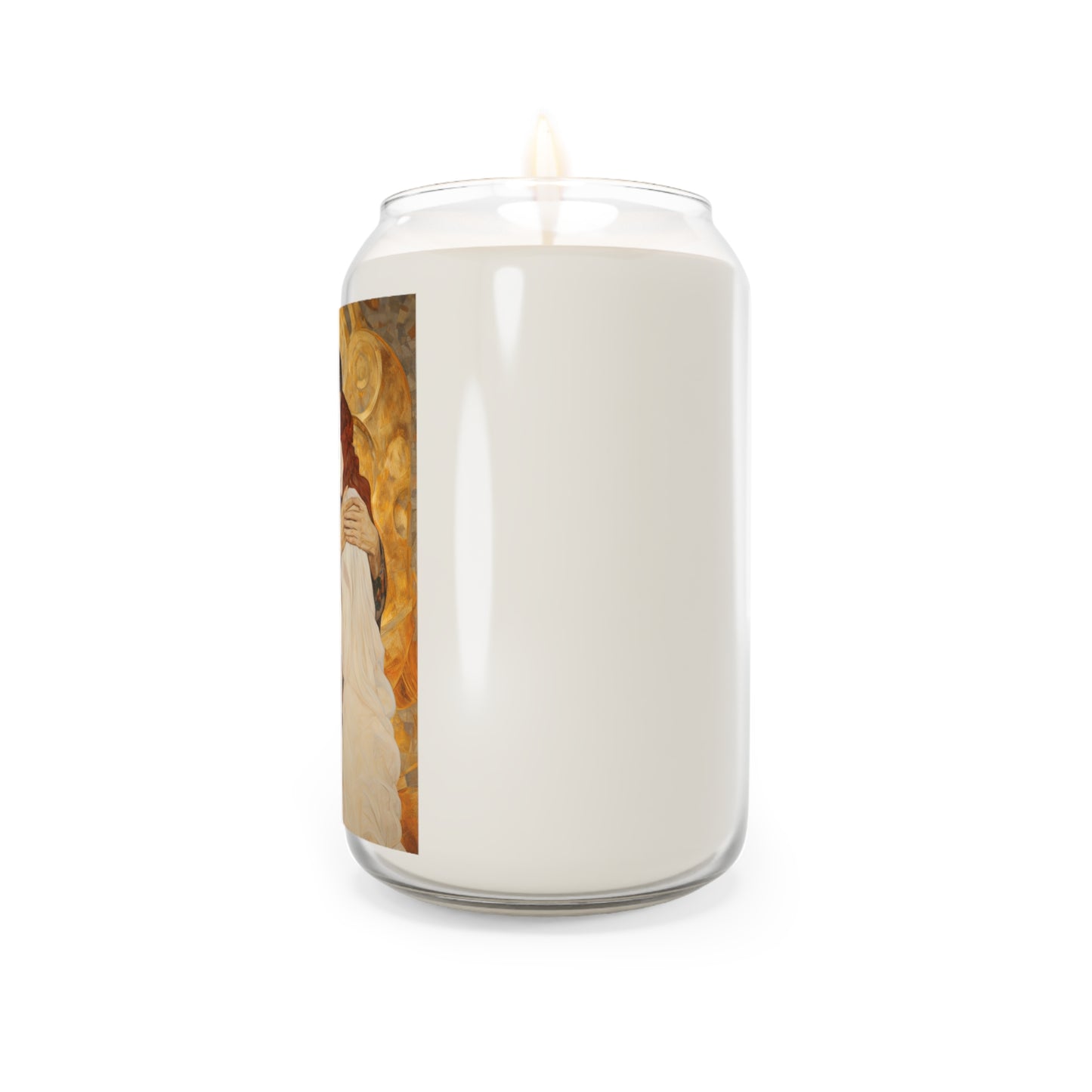 Christ Embracing Mary Magdalene Scented Prayer Candle, 13.75oz - Tall Large Size Natural Soy