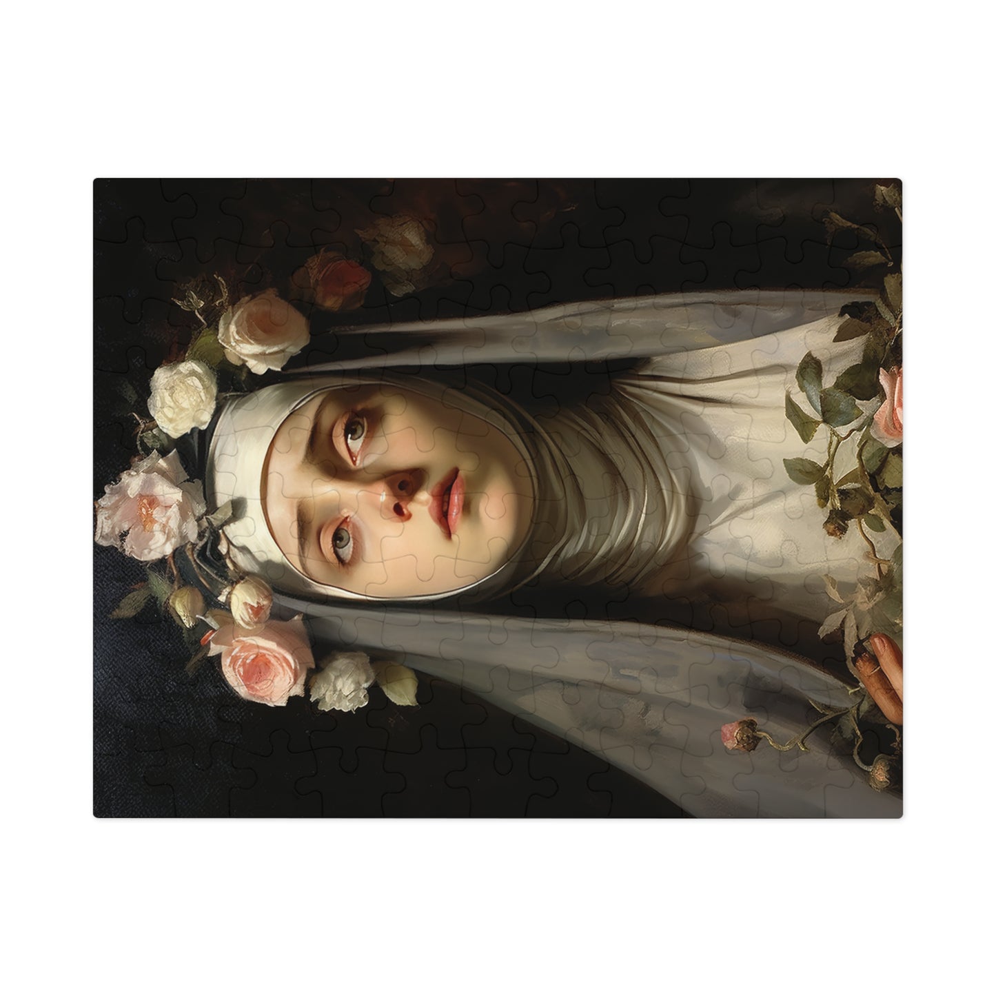 Saint Rose of Lima - Puzzle and Keepsake Tin - Religious Jigsaw Puzzle (30, 110, 252, 500,1000-Piece) - Religious Puzzle