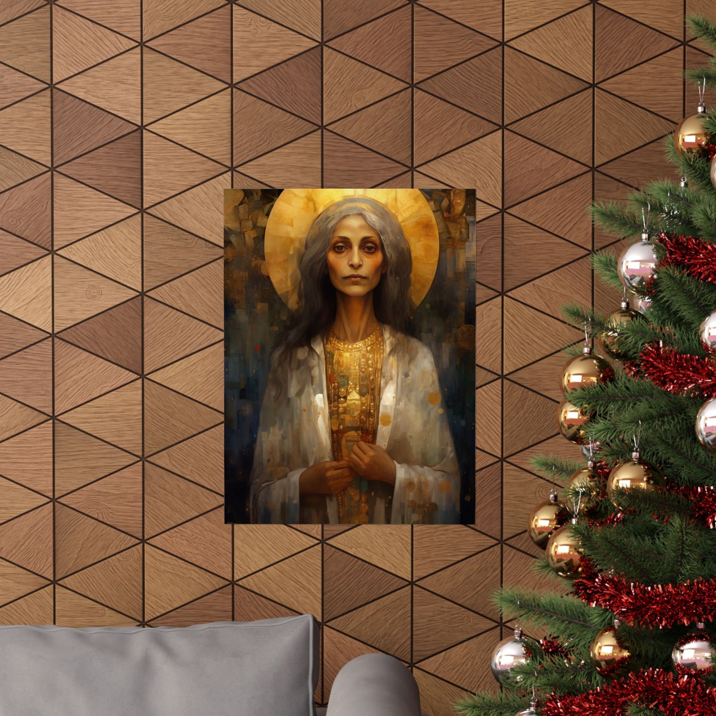 Saint Mary of Egypt Print - Sanctified Souls Print - Multiple Sizes - Premium Matte Vertical Posters