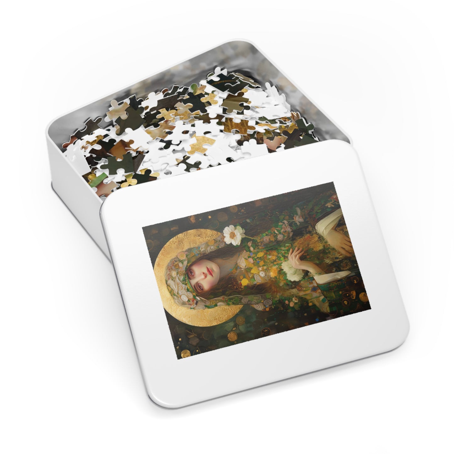 Saint Regina - Puzzle and Keepsake Tin - Religious Jigsaw Puzzle (30, 110, 252, 500,1000-Piece) - Religious Puzzle