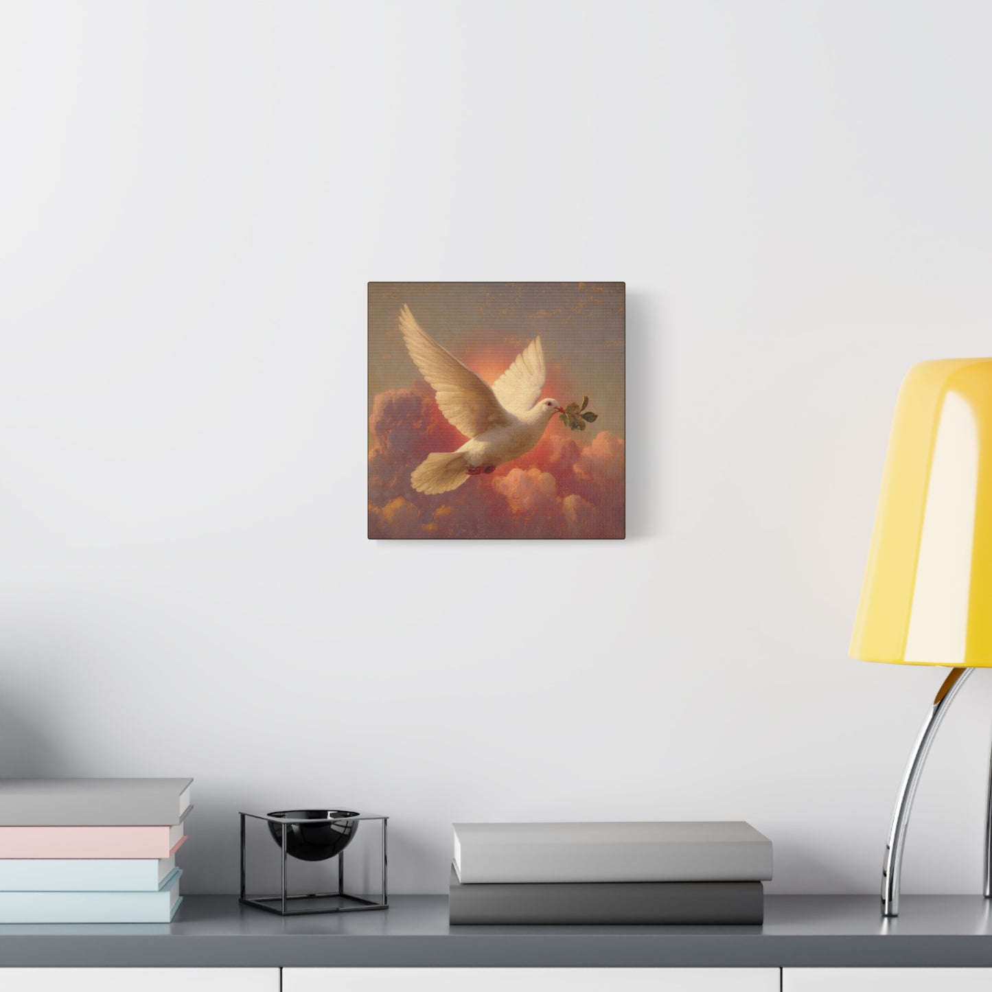 The Spirit Who Restored the Horizon - Holy Spirit - The Dove- Gallery Wrapped Canvas - Print - Religious Art for your Home - Catholic