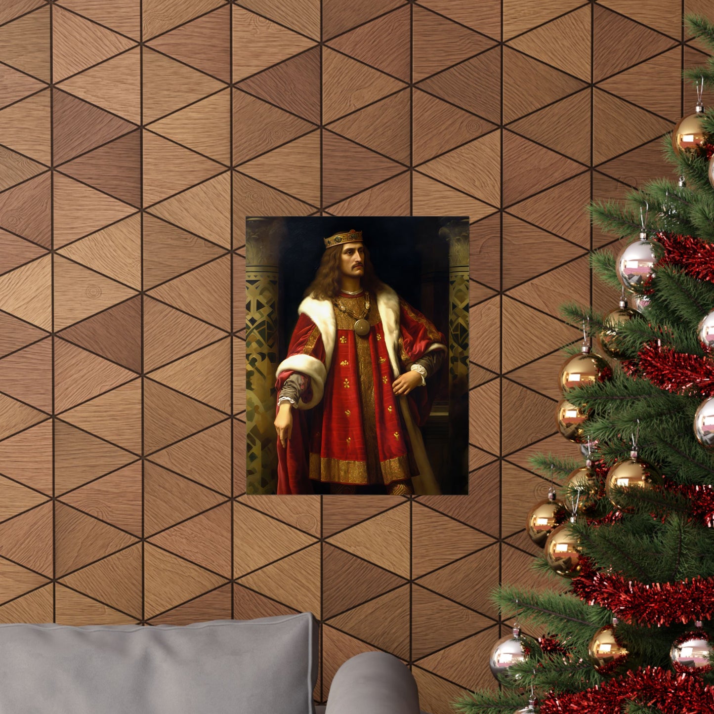 Saint Stephan the Great Print - Sanctified Souls Print - Multiple Sizes - Premium Matte Vertical Posters