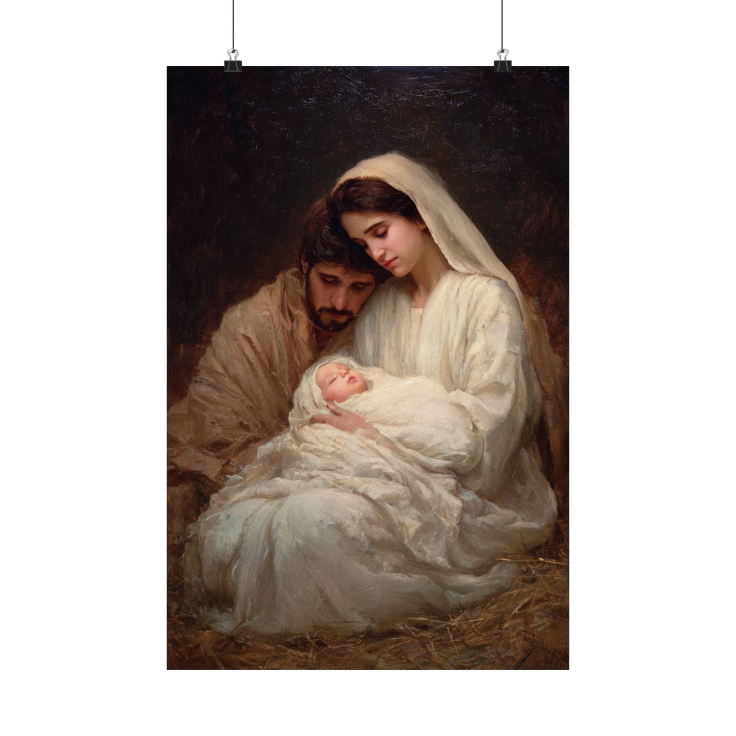 The Quiet Kingdom of the Holy Family - Sanctified Souls Print - Multiple Sizes - Premium Matte Vertical Posters