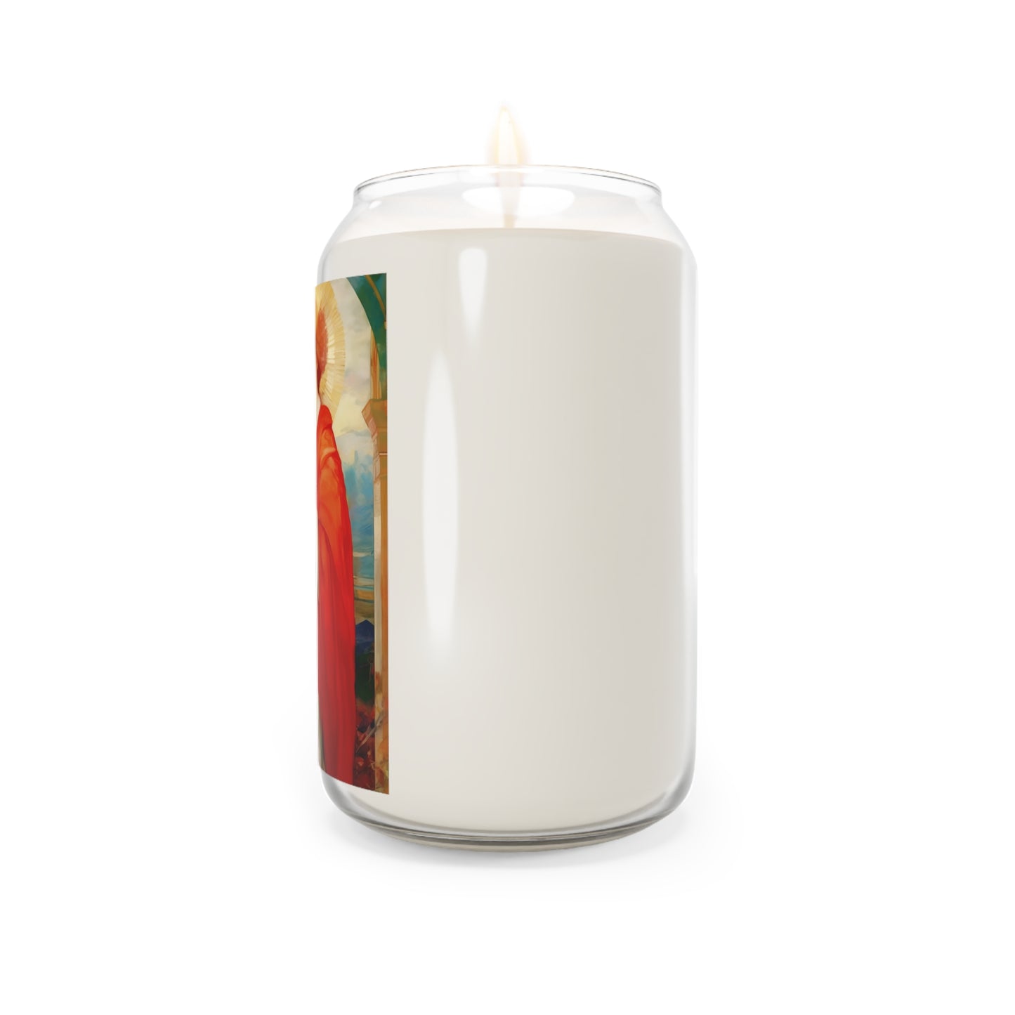 Saint Bibiana - Scented Prayer Candle, 13.75oz - Tall Size - Religious Prayer Candle - Catholic Art