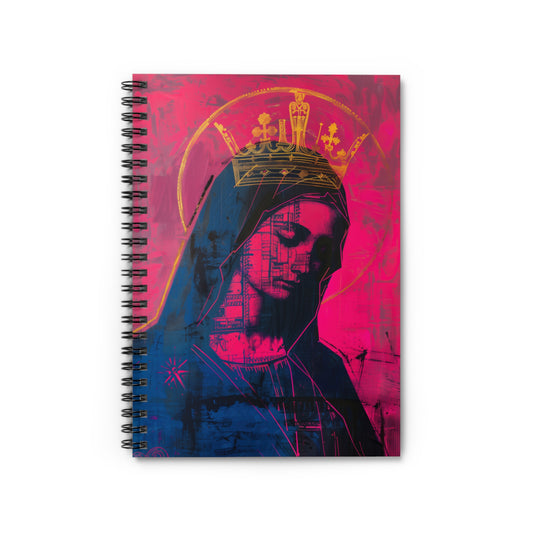 Mary, Mother of God - Source of Consolation - Sanctified Souls Art - Religious - Spiral Notebook - Ruled Line - Catholic Religious art