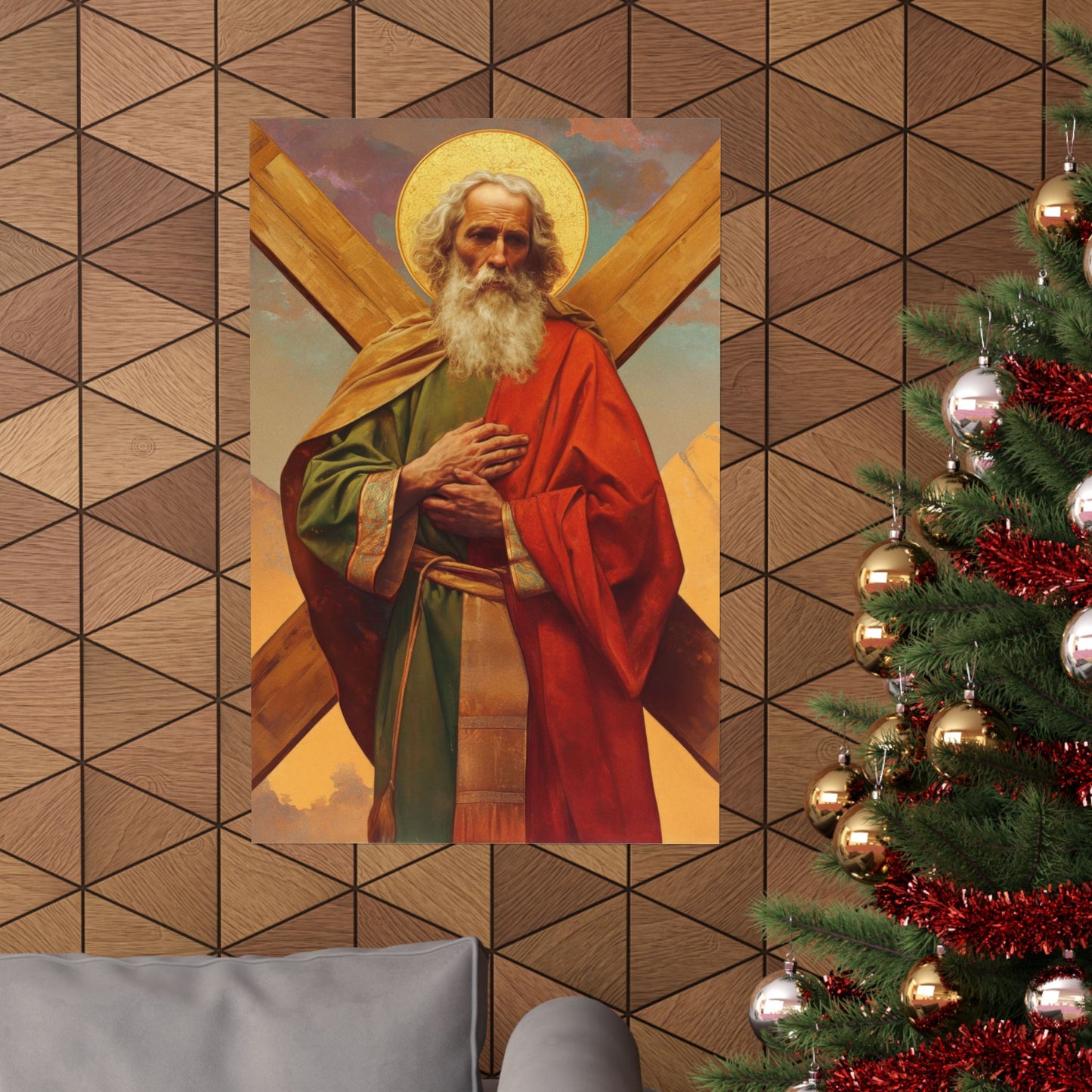 Copy of Copy of Saint John the Apostle - Sanctified Souls Print - Multiple Sizes - Premium Matte Vertical Posters