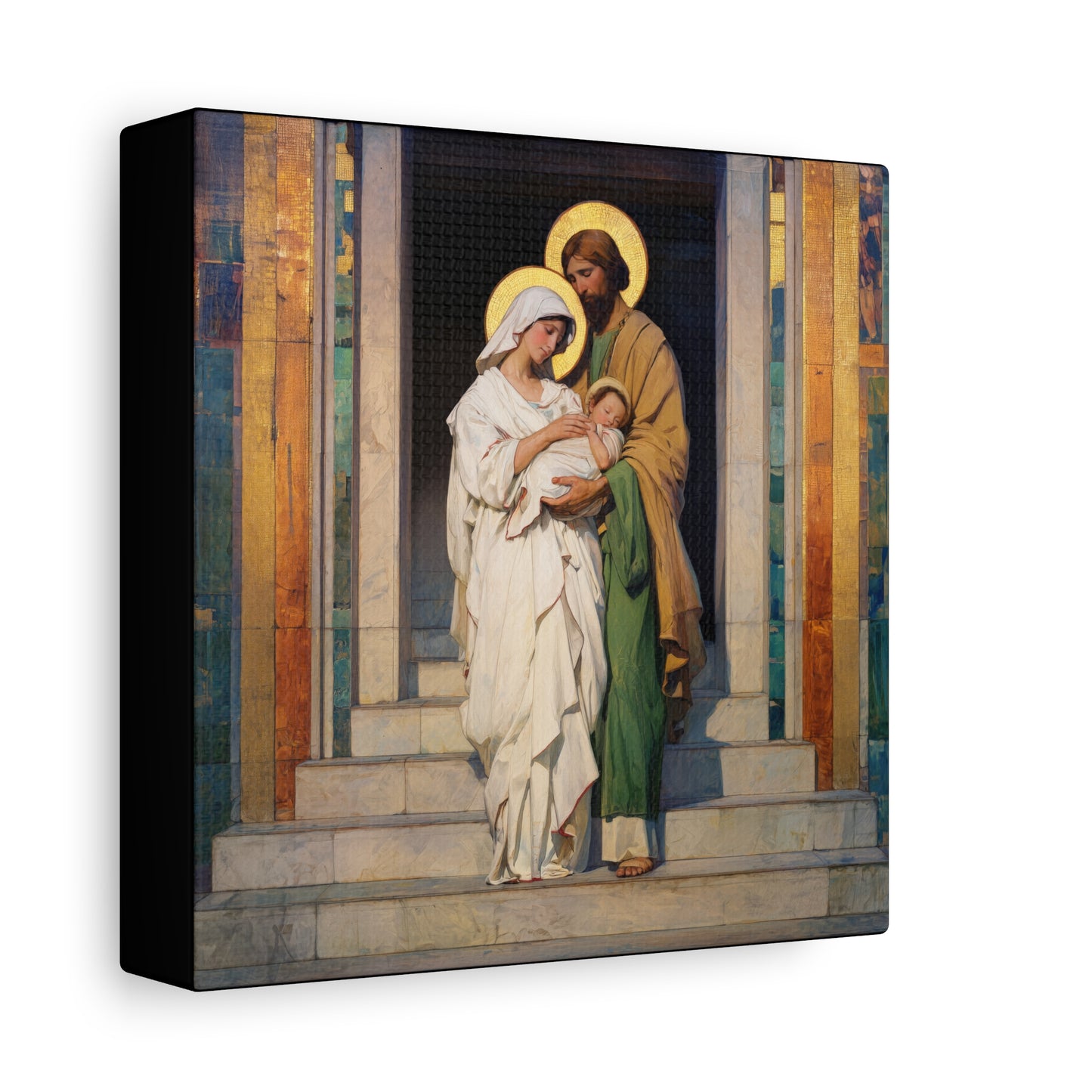 The Feast of the Presentation of the Lord - Holy Family - Gallery Wrapped Canvas - Print - Religious Art for your Home - Catholic art print - prayer room art