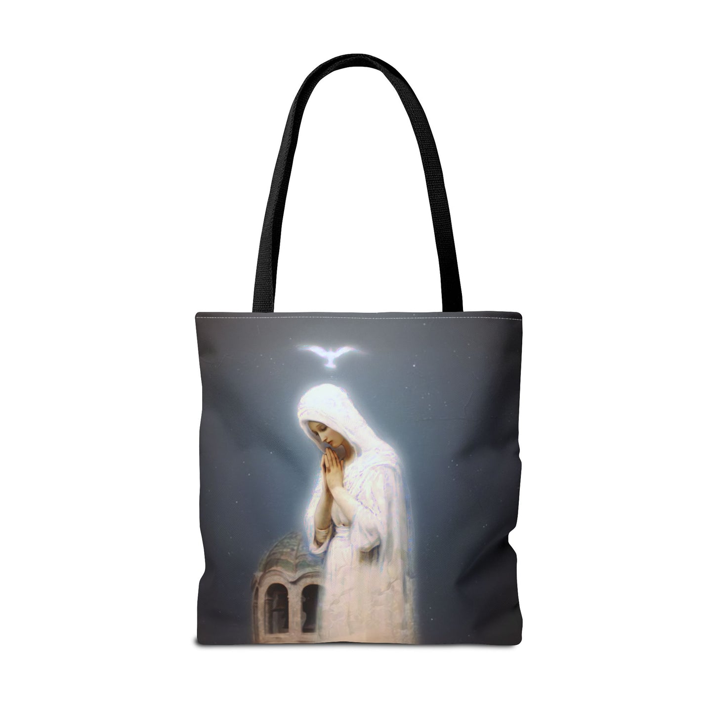 Our Lady of Zeitoun - Mother Mary Print - Marian Art  - Tote Bag - Large Medium Small Faith Art Bag - Tote Purse