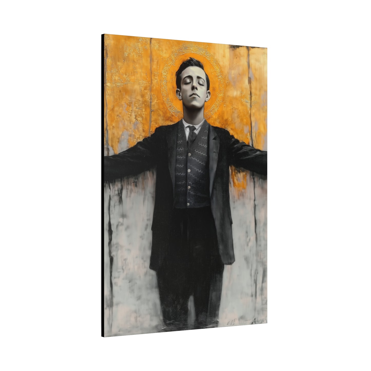 Blessed Miguel Pro- Gallery Wrapped Canvas - Print - Religious Art for your Home - Catholic Saint Art Print - Home Decor - Catholic Art