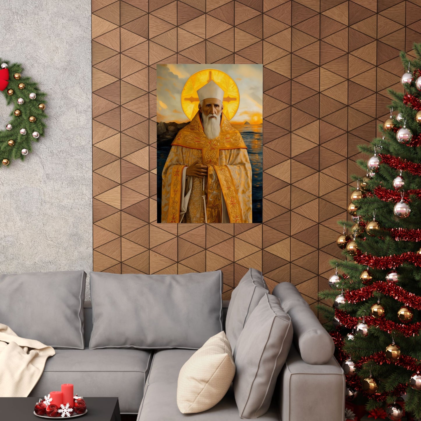 Saint Innocent of Alaska - Sanctified Souls Print - Multiple Sizes - Premium Matte Vertical Posters