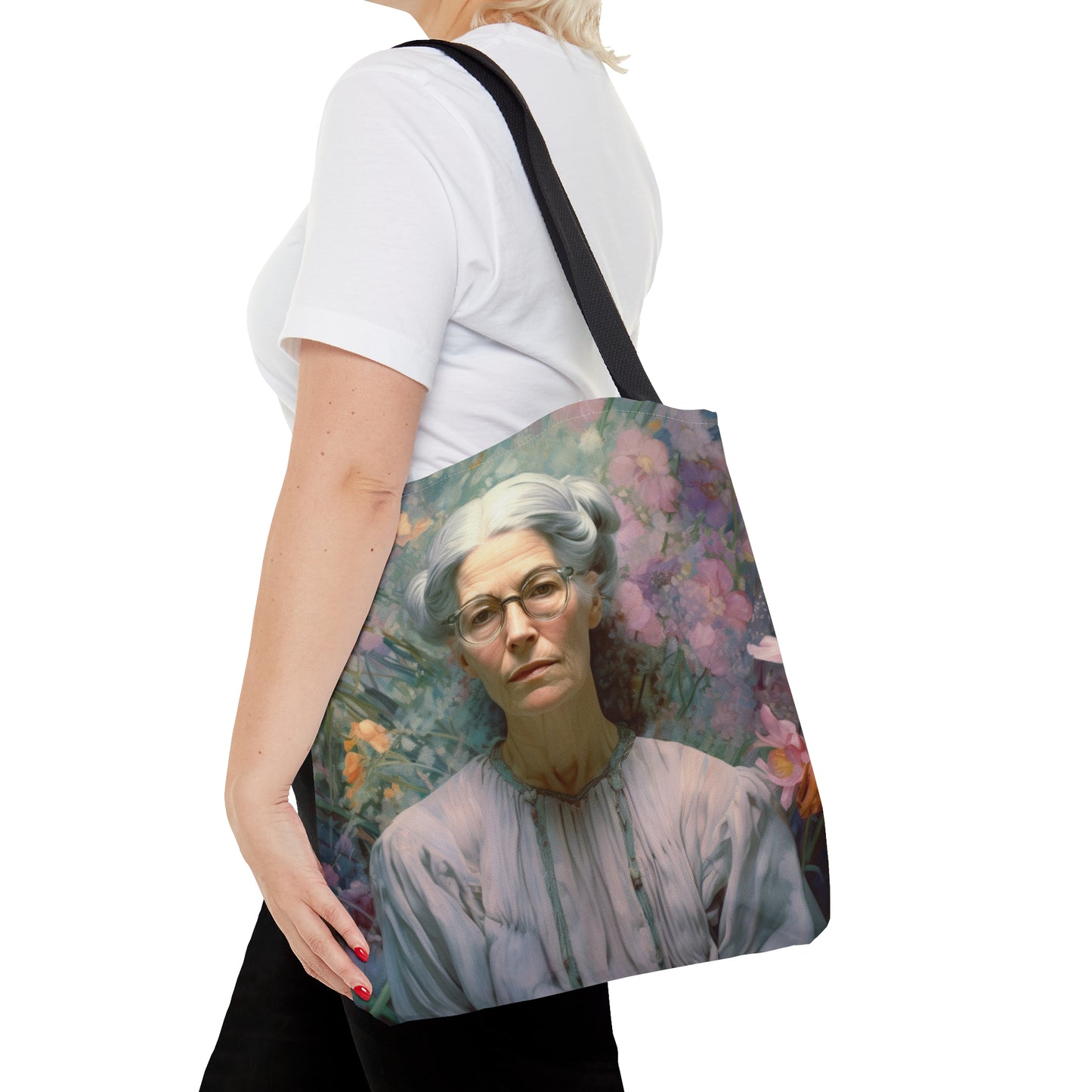 Servant of God Dorothy Day Tote Bag - Large Medium Small Faith Art Bag - Catholic Faith Purse - Religious - Reusable - Prayer Bag