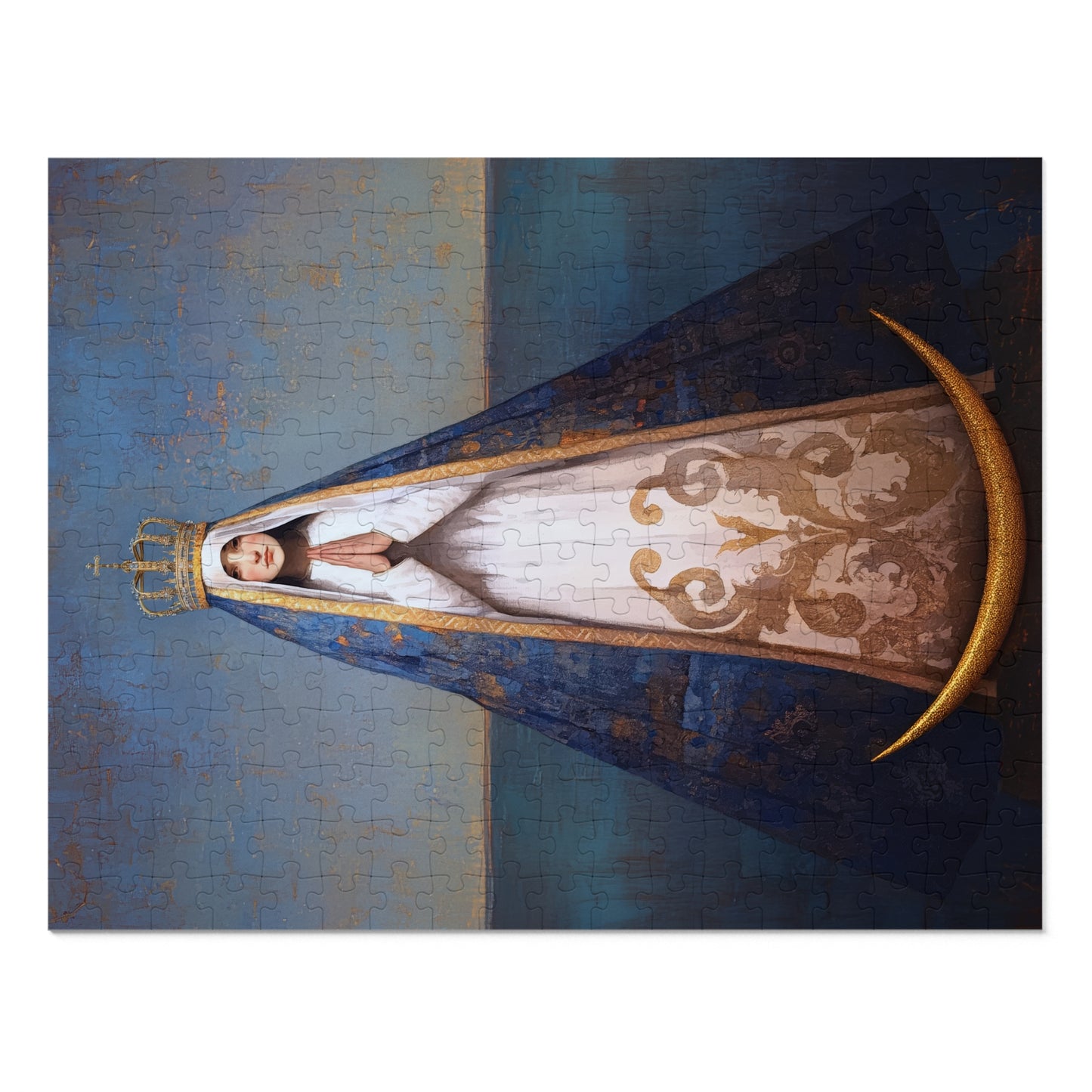 Virgin de Valle - Mother Mary  - Virgin of the Valley - Marian Art - Puzzle - Keepsake Tin - Jigsaw Puzzle (30, 110, 252, 500,1000-Piece)