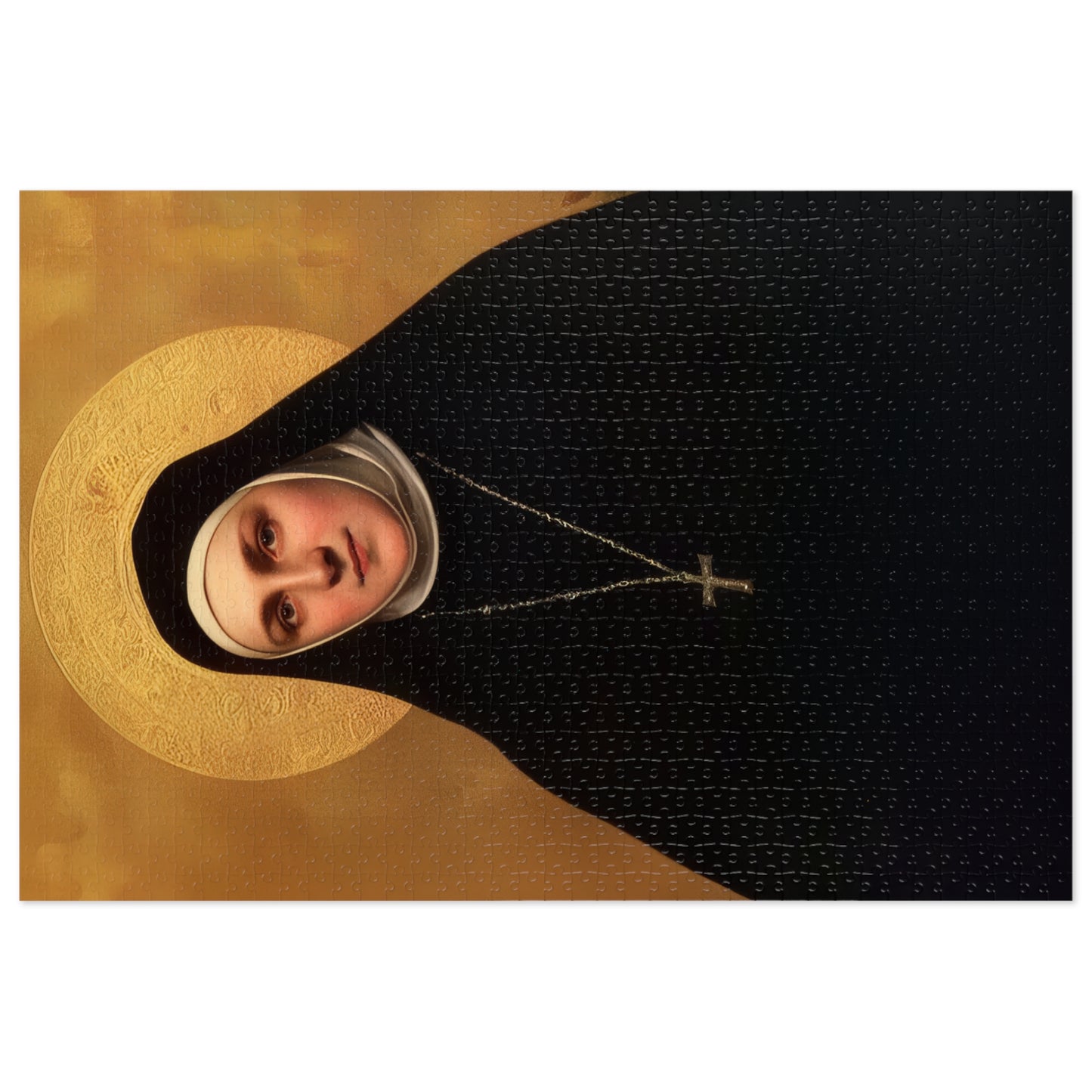 Saint Geltrude Caterina Comensoli - Puzzle & Keepsake Tin - Religious Jigsaw Puzzle (30, 110, 252, 500,1000-Piece)