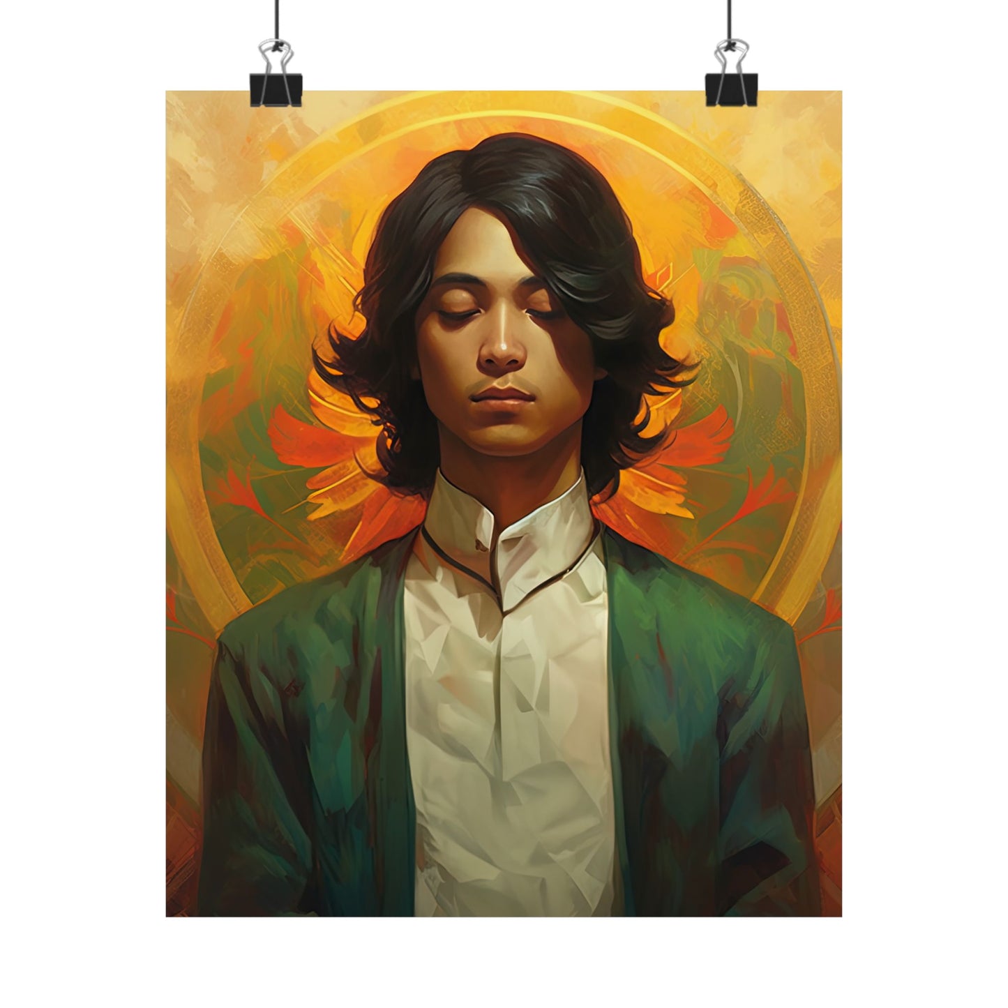 Saint Lorenzo Ruiz - Sanctified Souls Print - Multiple Sizes - Premium Matte Vertical Posters