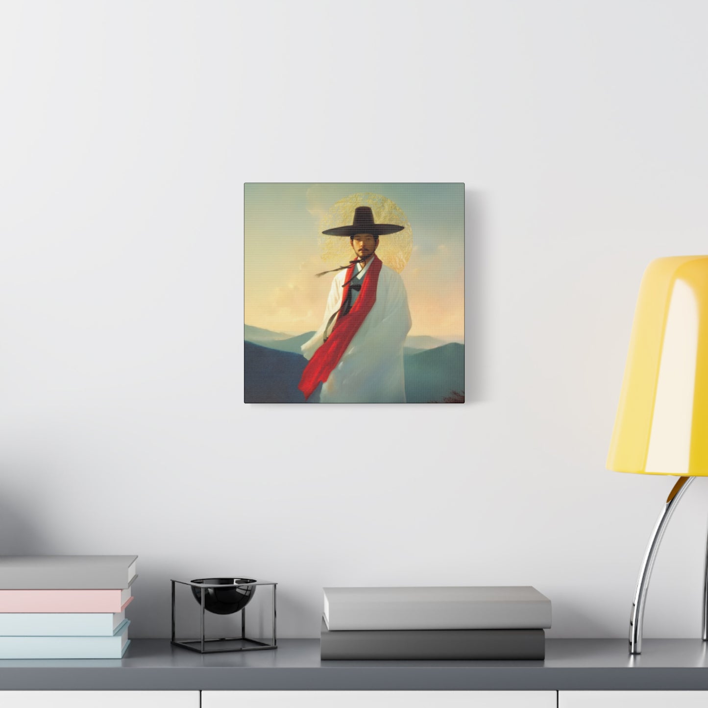 Saint Andrew Kim Taegon - Multiple Sizes - Catholic Home art - Museum Wrapped Canvas - Sanctified Souls Print - Martyr Saint