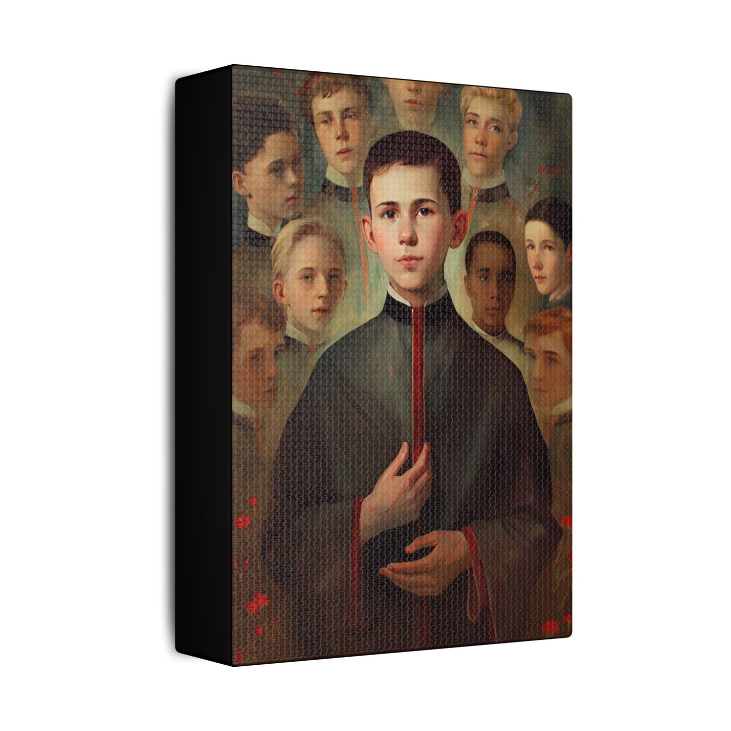 Saint John Berchmans Canvas Print - Multiple Sizes - Catholic Home art - Museum Wrapped Canvas - Sanctified Souls Print