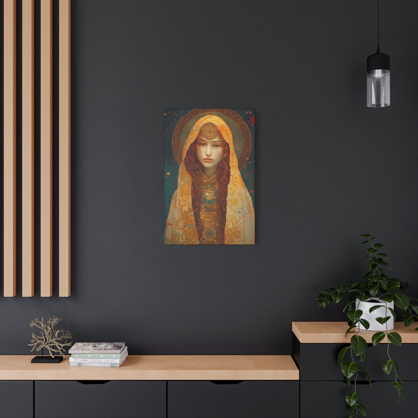 Saint Mary Magdalene Canvas Print - Multiple Sizes - Catholic Home art - Museum Wrapped Canvas - Sanctified Souls Print