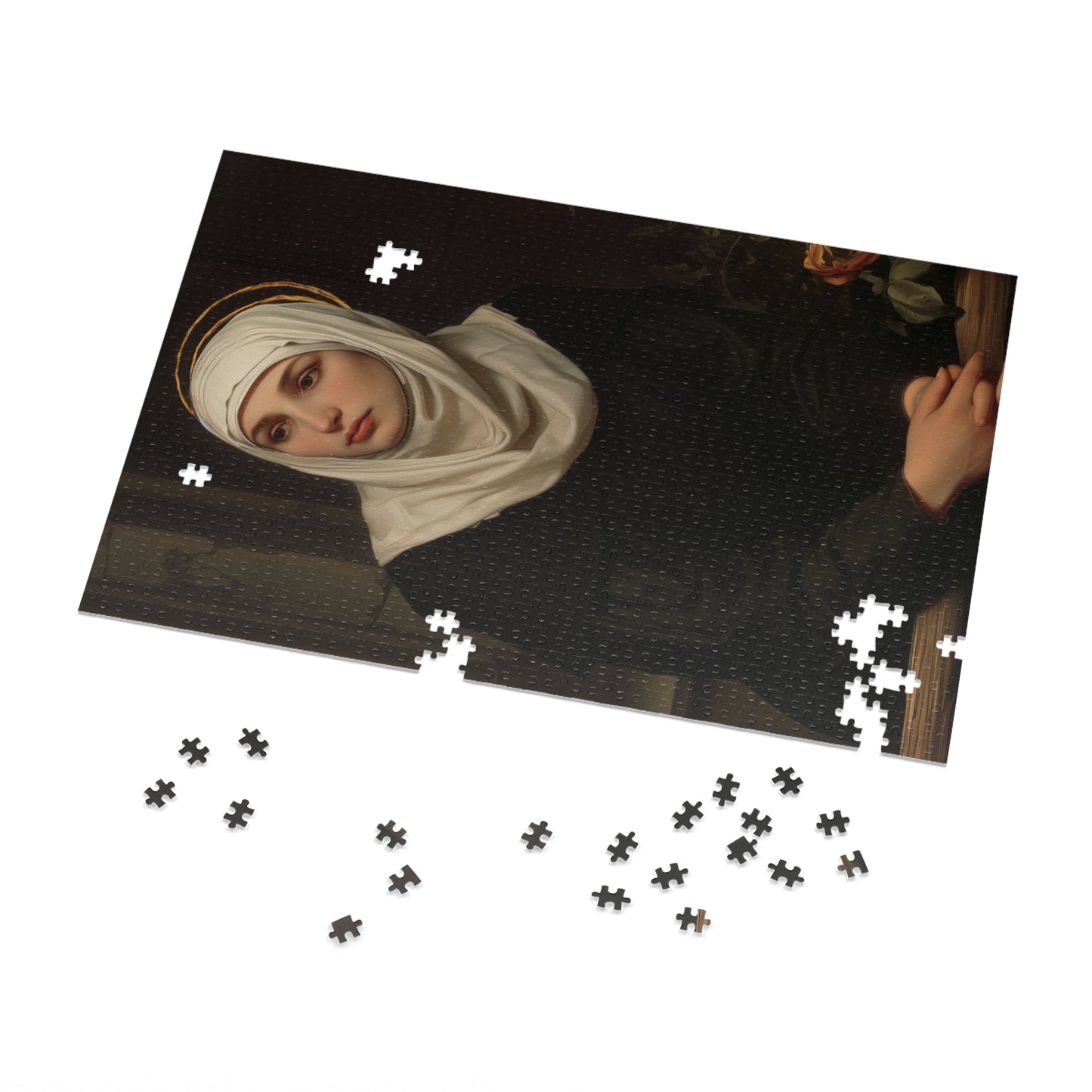 Saint Angela Merici - Puzzle and Keepsake Tin - Religious Jigsaw Puzzle (30, 110, 252, 500,1000-Piece)