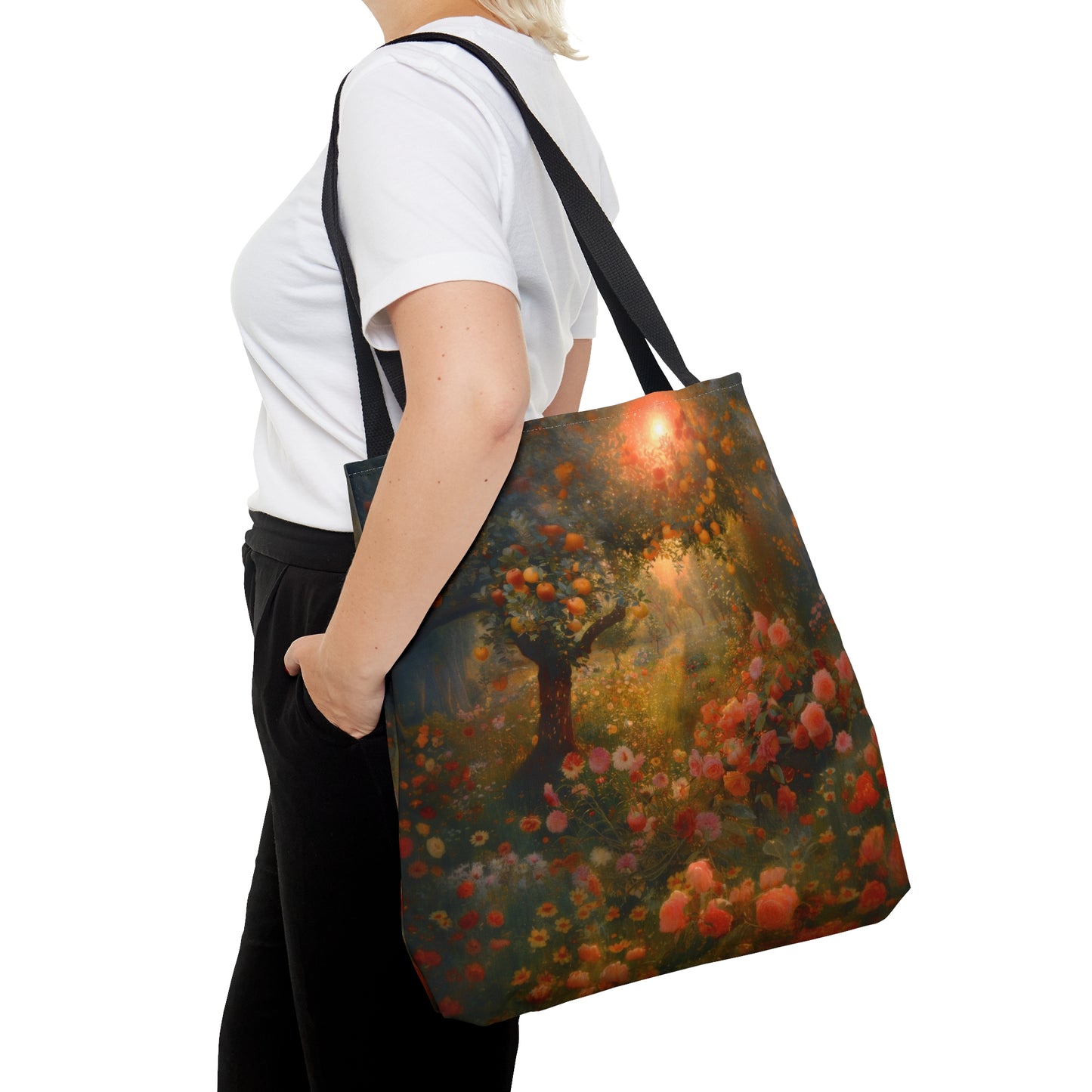 Eden in the Morning of the World - Tote Bag - Large Medium Small Faith Art Bag - Catholic Faith Purse